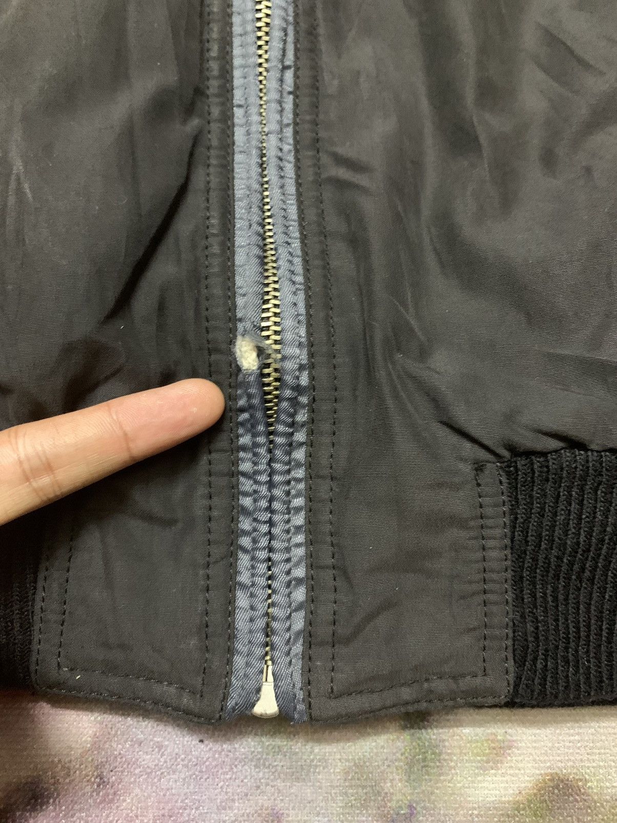 Mercedes-Benz VINTAGE MERCEDES BENZ BOMBER JACKET MADE IN ITALY Size US M / EU 48-50 / 2 - 8 Thumbnail