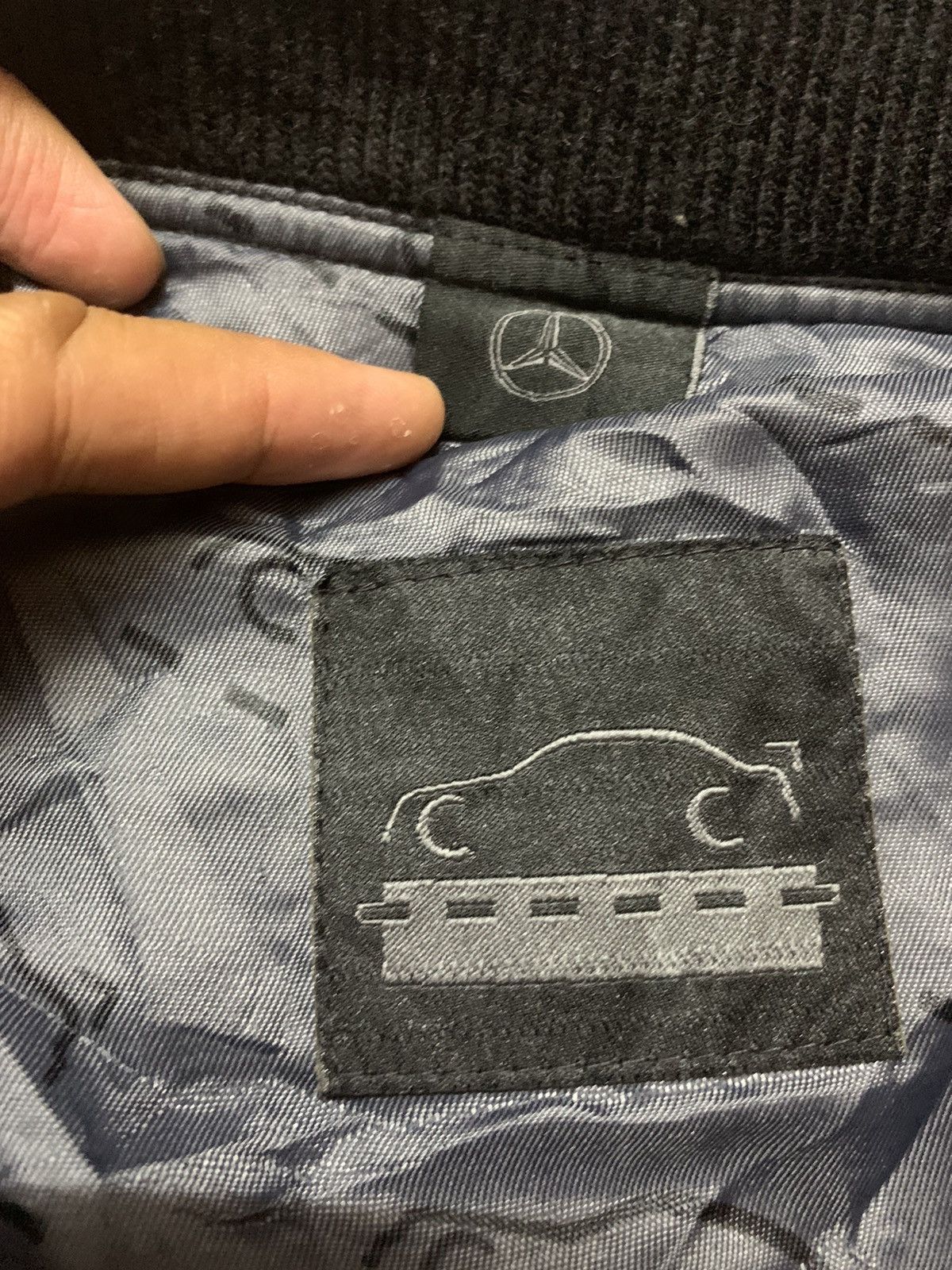 Mercedes-Benz VINTAGE MERCEDES BENZ BOMBER JACKET MADE IN ITALY Size US M / EU 48-50 / 2 - 10 Thumbnail