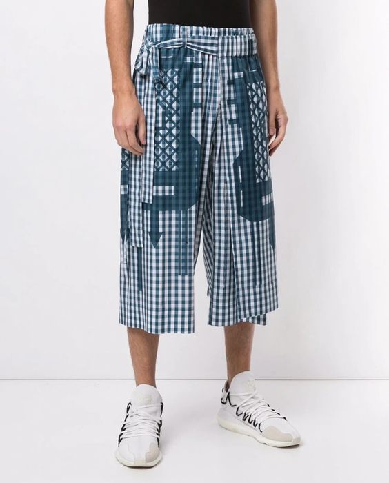 Craig Green SS20 Flatpack Layered Gingham Track Shorts Size US 28 / EU 44 - 1 Preview