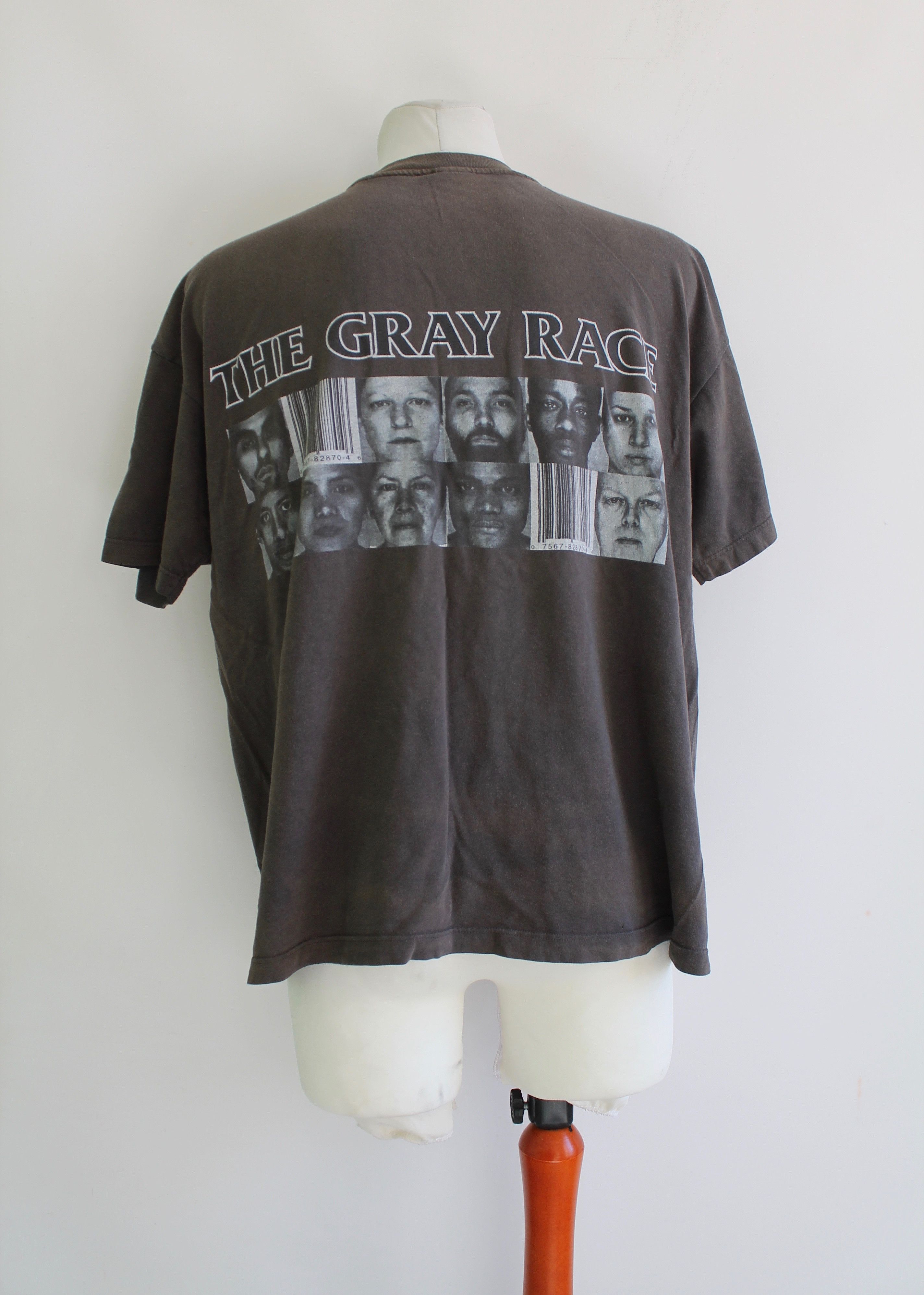 Band Tees 90's Bad Religion The Gray Race band tee rock XL trashed Size US XL / EU 56 / 4 - 7 Thumbnail