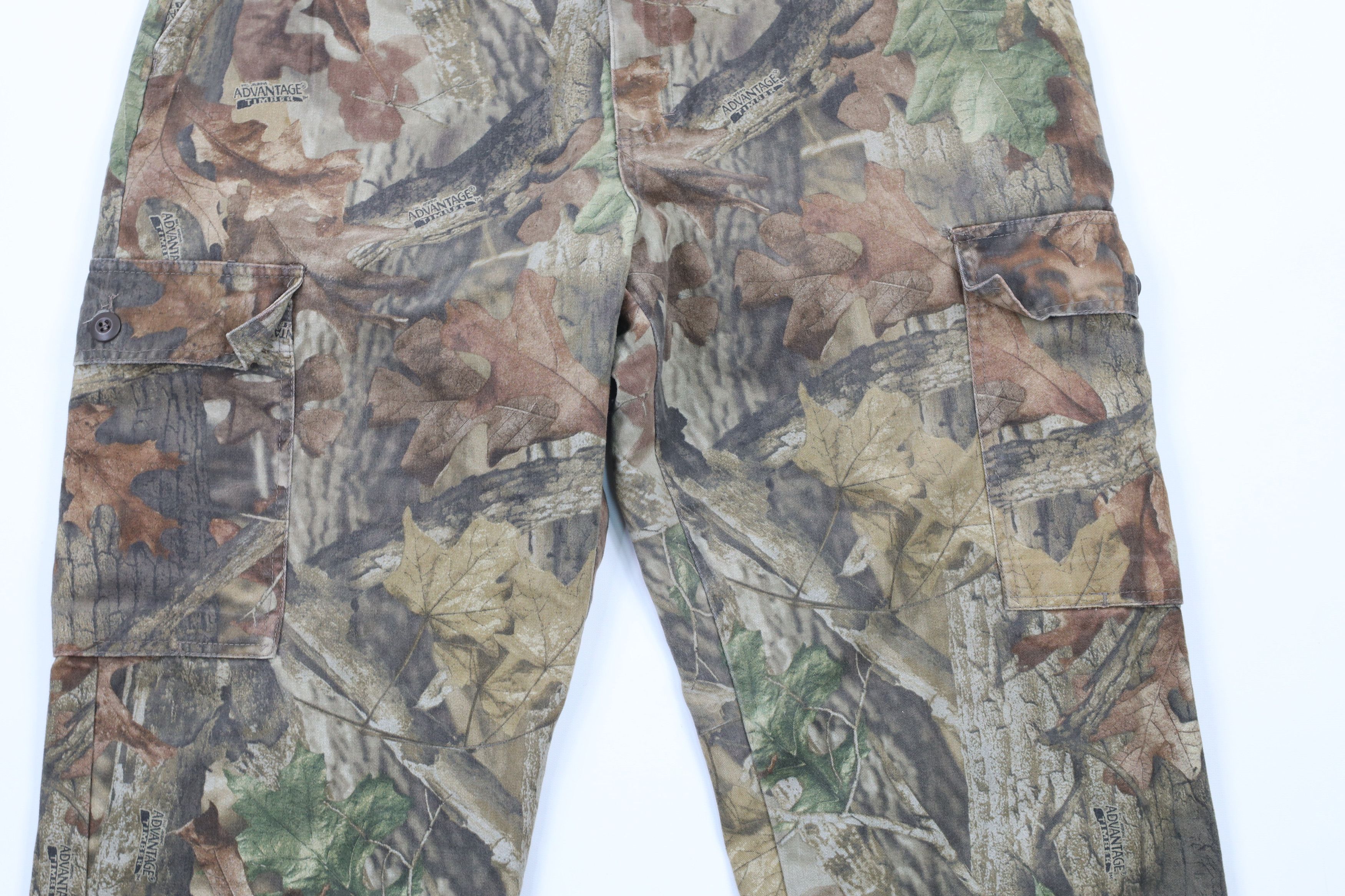 Vintage × Wrangler Vintage Streetwear Cloth Advantage Camouflage Cargo Pants Size US 34 / EU 50 - 3 Thumbnail