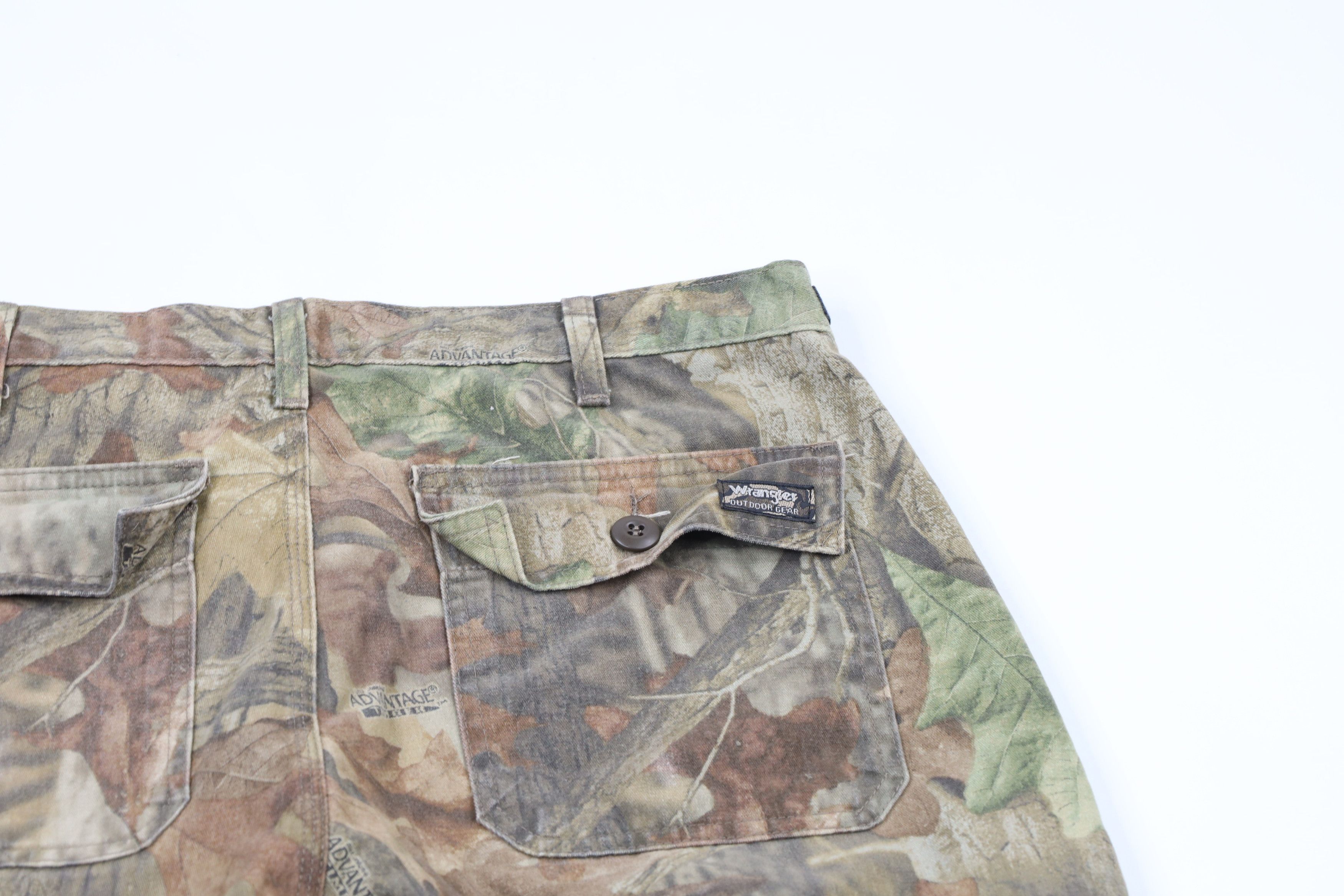 Vintage × Wrangler Vintage Streetwear Cloth Advantage Camouflage Cargo Pants Size US 34 / EU 50 - 12 Thumbnail