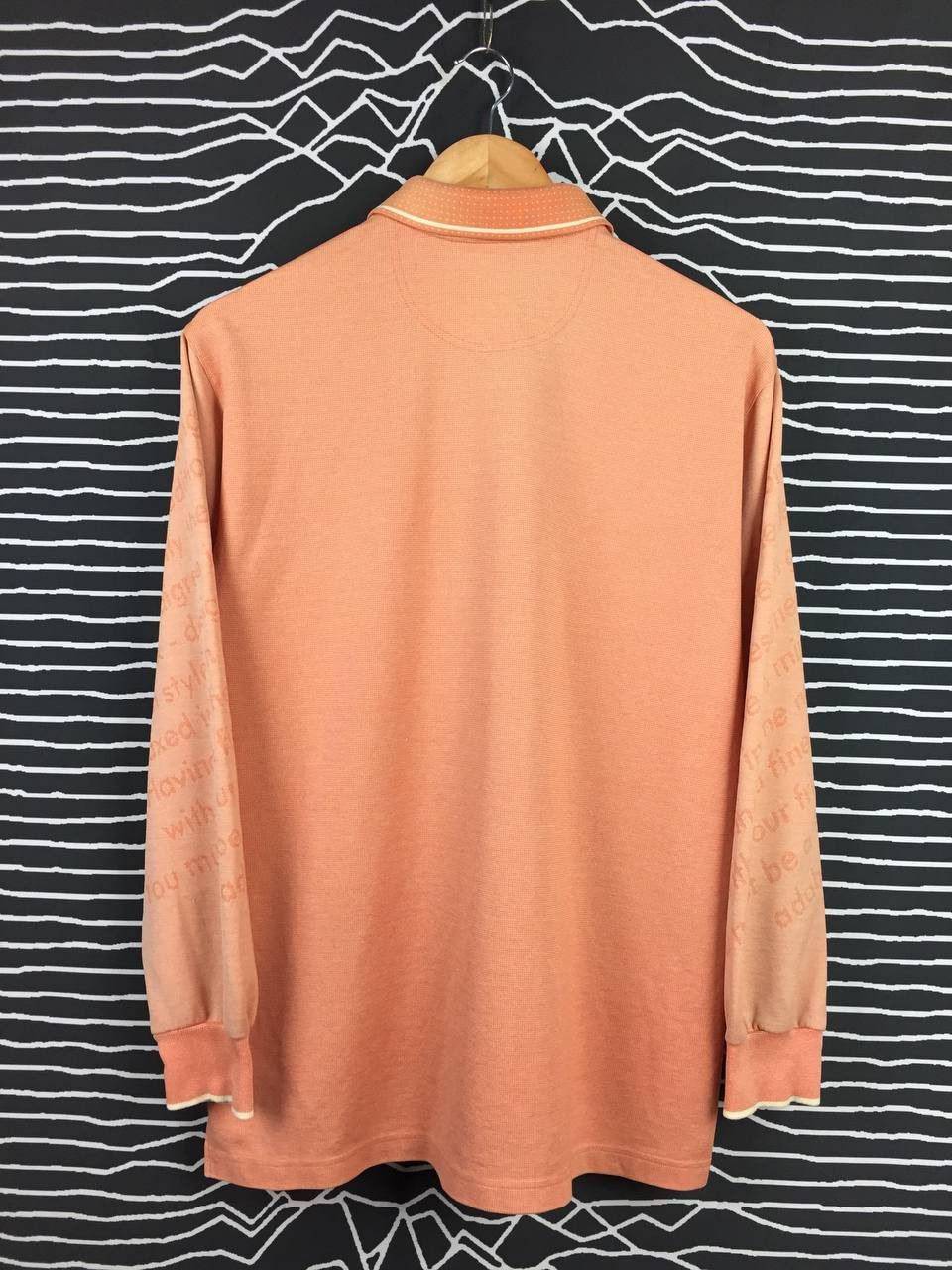 Other Vtg Adabat Japanese Brand Luxury Fashion Longsleeve Polo Tee Size US L / EU 52-54 / 3 - 7 Thumbnail