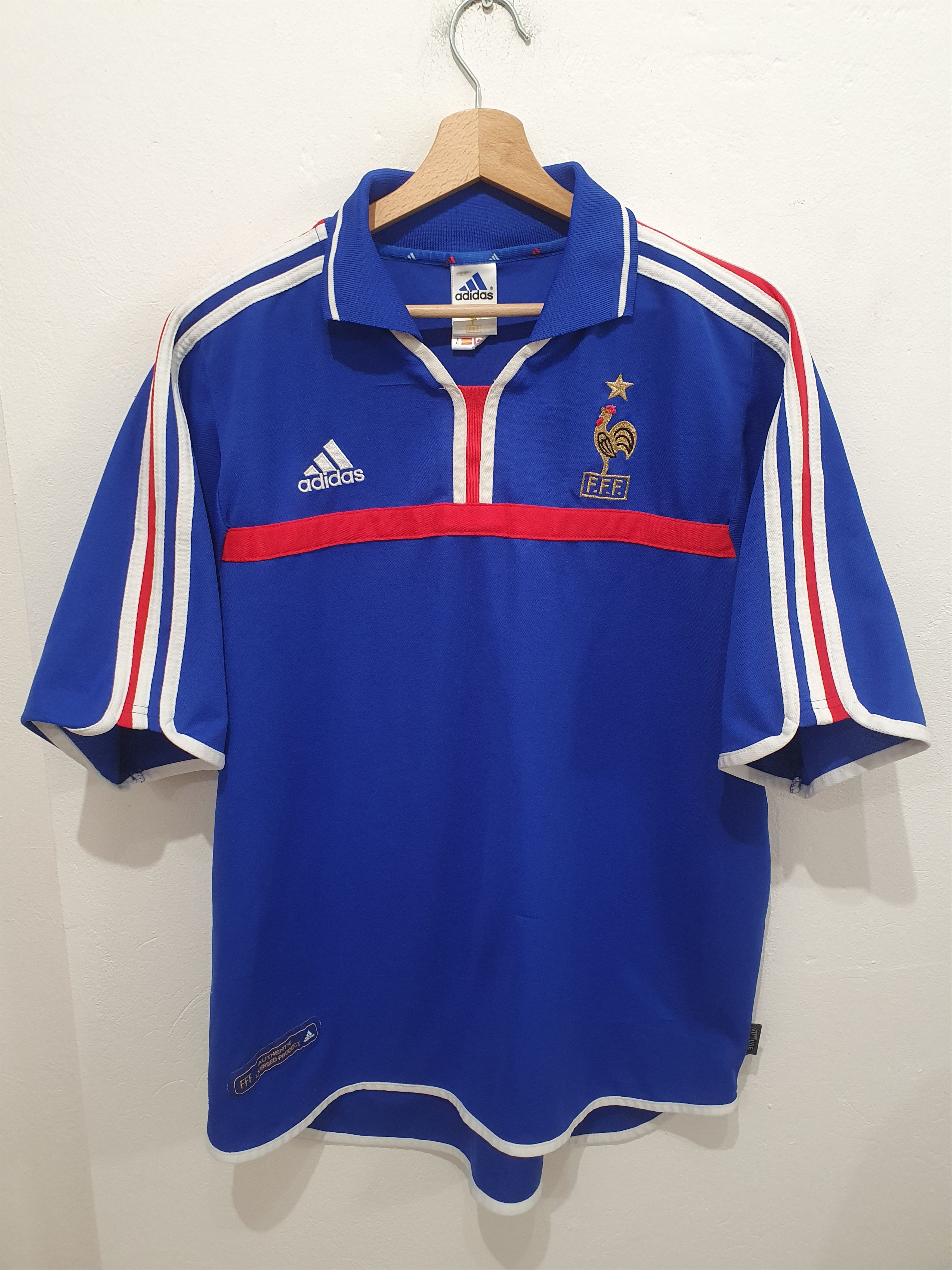 Short Equipe de France vintage (2002) – Vintage Football Area