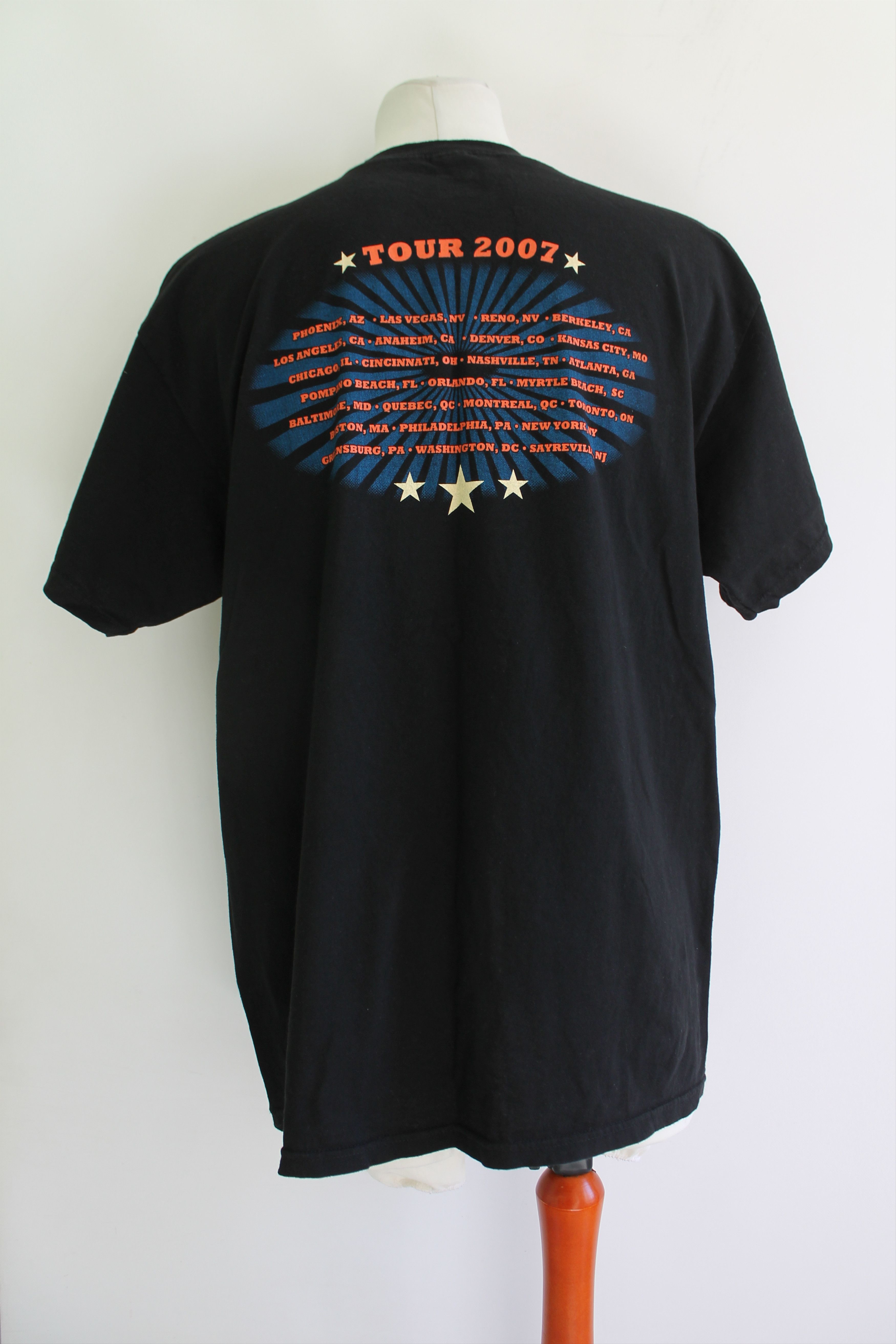 Band Tees Joe Striani 2007 Tour tee rock t shirt band tees XL Size US XL / EU 56 / 4 - 4 Thumbnail