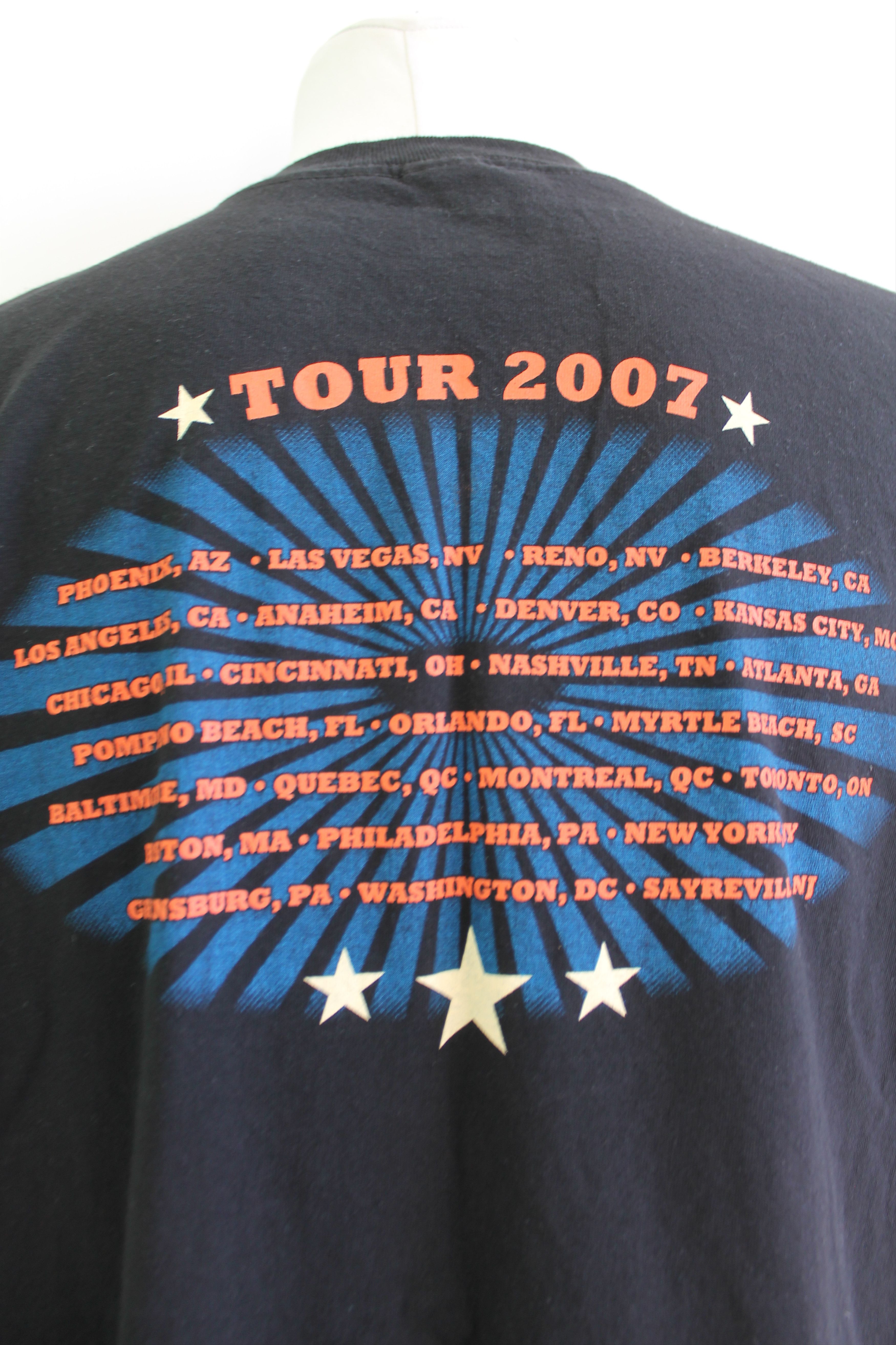 Band Tees Joe Striani 2007 Tour tee rock t shirt band tees XL Size US XL / EU 56 / 4 - 5 Thumbnail