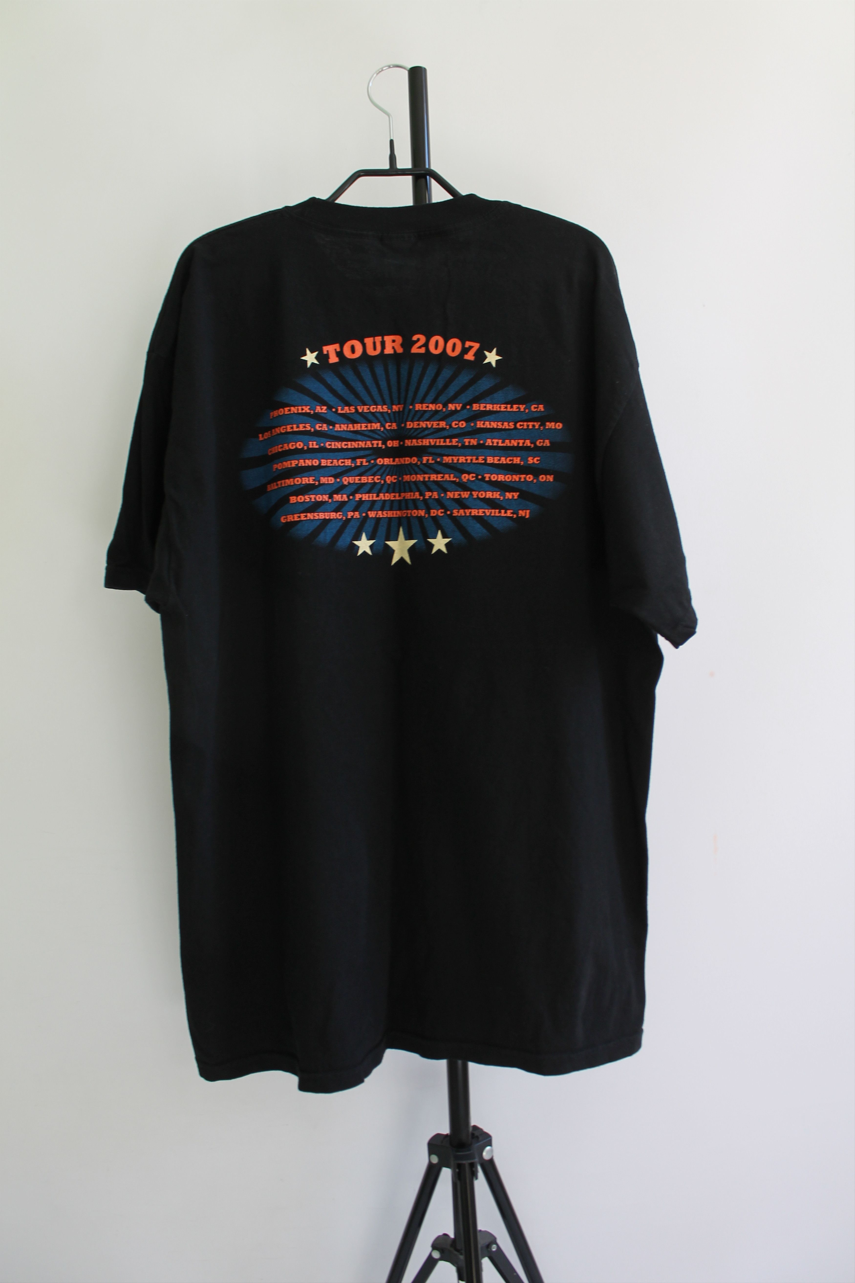 Band Tees Joe Striani 2007 Tour tee rock t shirt band tees XL Size US XL / EU 56 / 4 - 10 Thumbnail