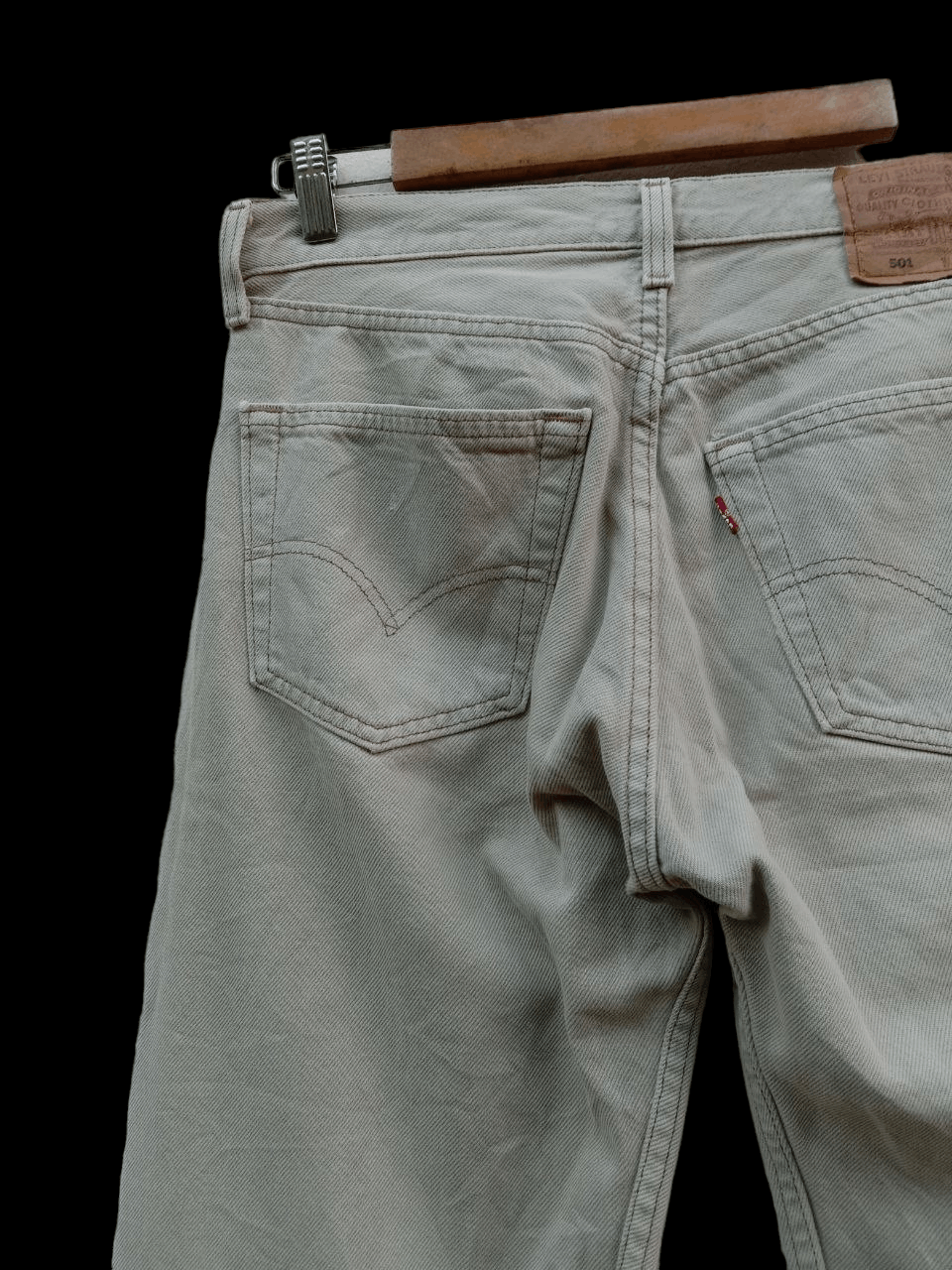 Levi's Vintage 90s Levi’s 501 Distressed Denim Jeans Size US 30 / EU 46 - 12 Thumbnail