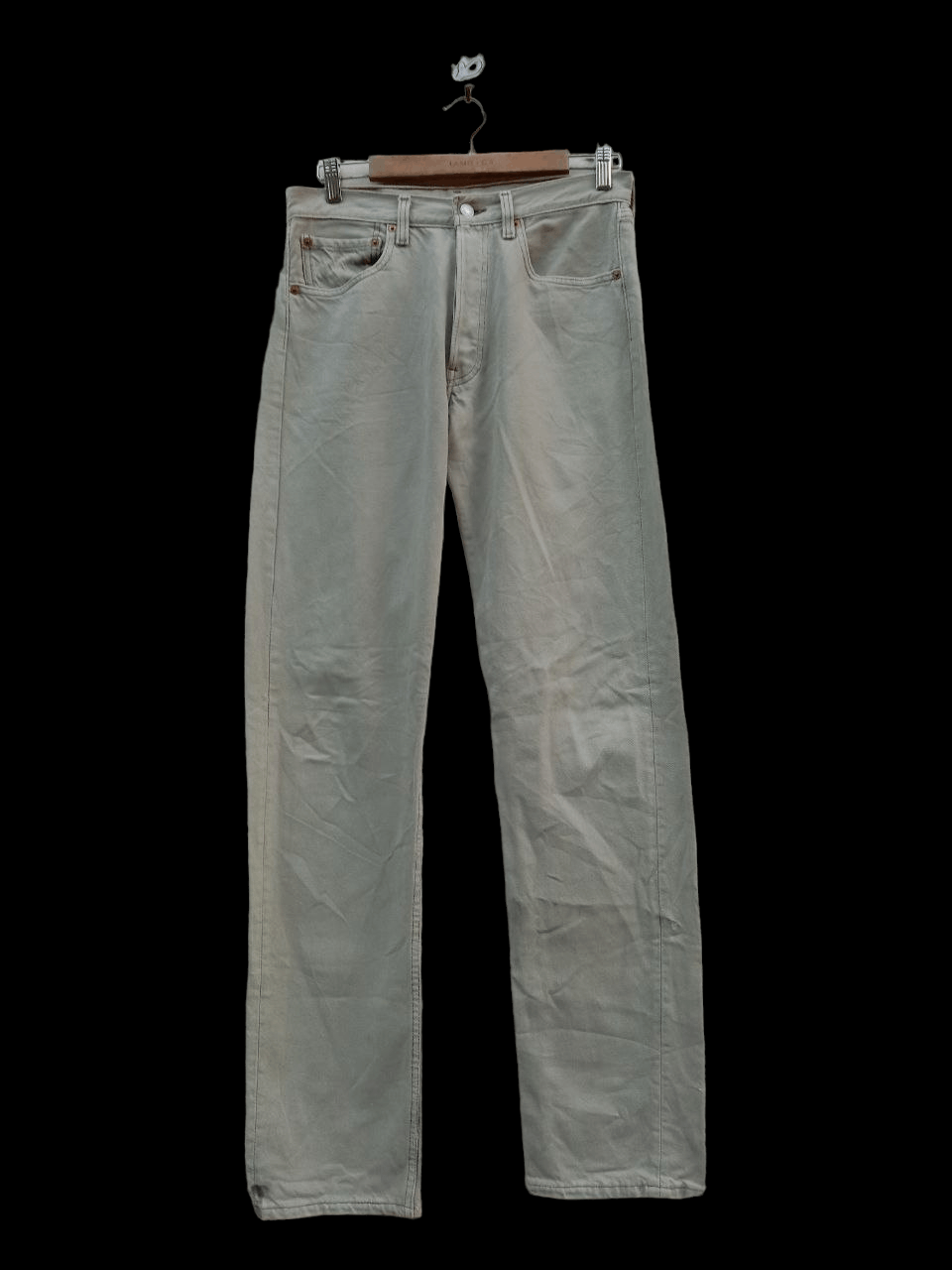 Levi's Vintage 90s Levi’s 501 Distressed Denim Jeans Size US 30 / EU 46 - 1 Thumbnail