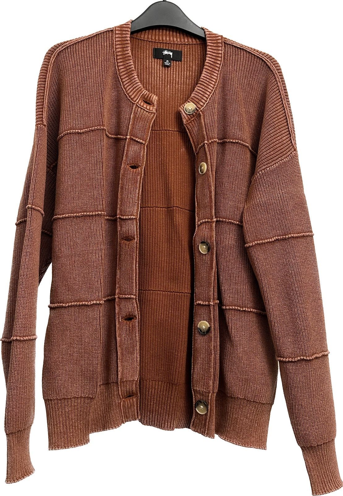 STUSSY Lune Inside Our Cardigan COPPER 【公式】 - トップス