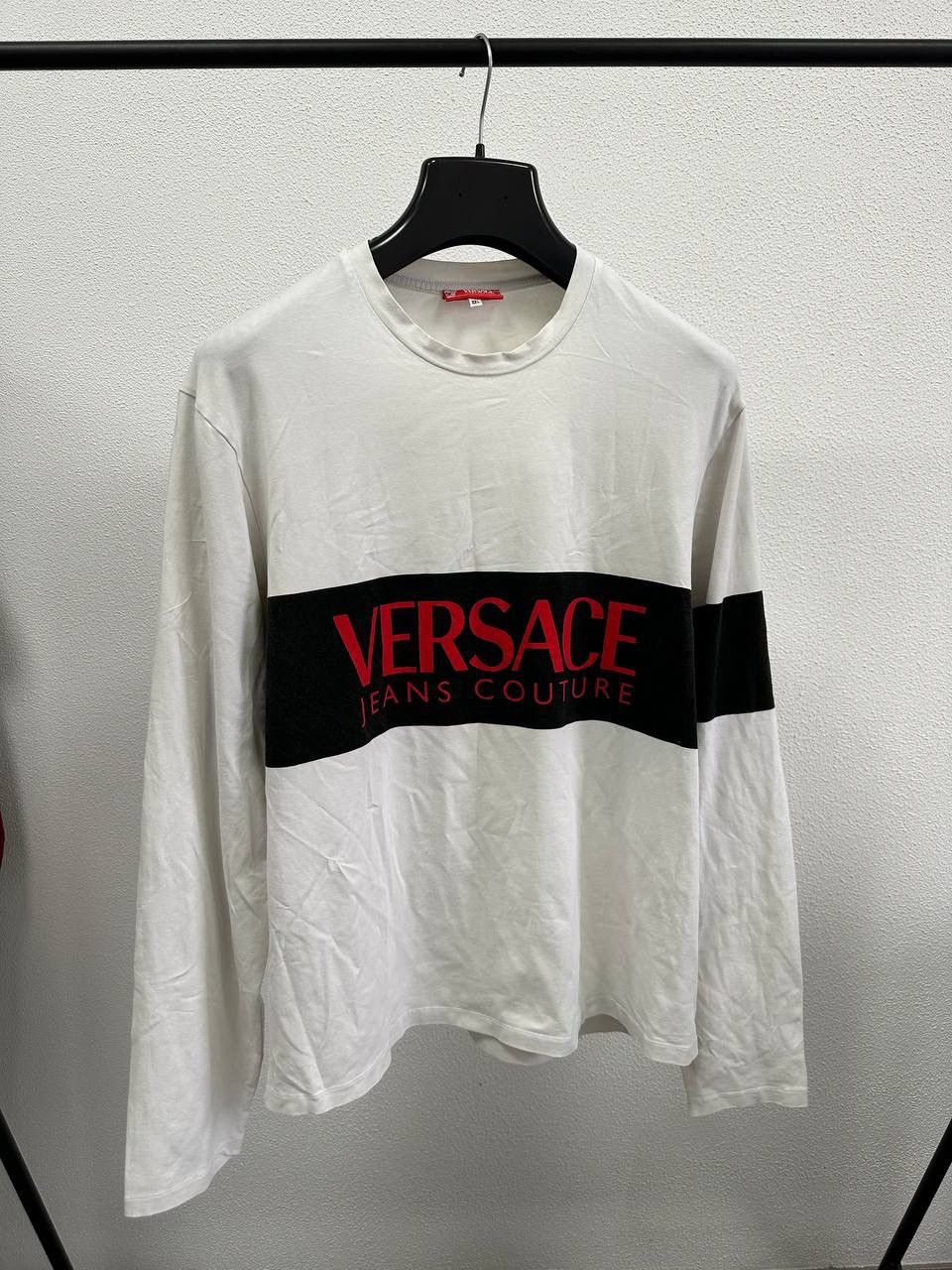 Versace Vintage Big Logo Long sleeve T-Shirt