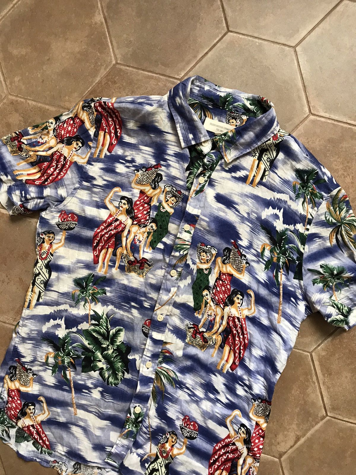 Other HAWAIIAN SHIRT FREDERIK ANDERSON LINEN Size US M / EU 48-50 / 2 - 2 Thumbnail
