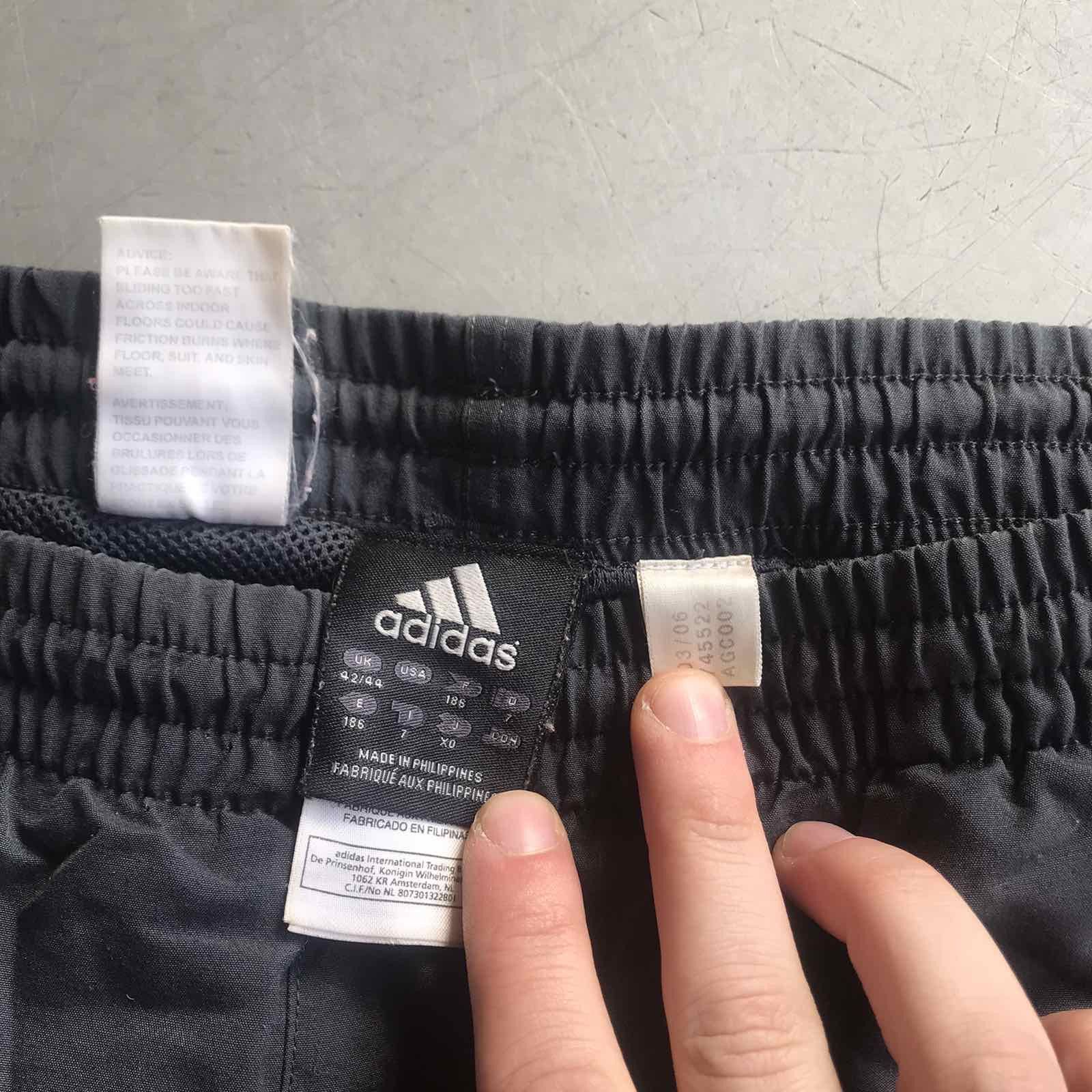 Adidas Vintage Adidas Sweatpants Y2K Drill Nylon Mans Pants Size US 41 - 3 Thumbnail