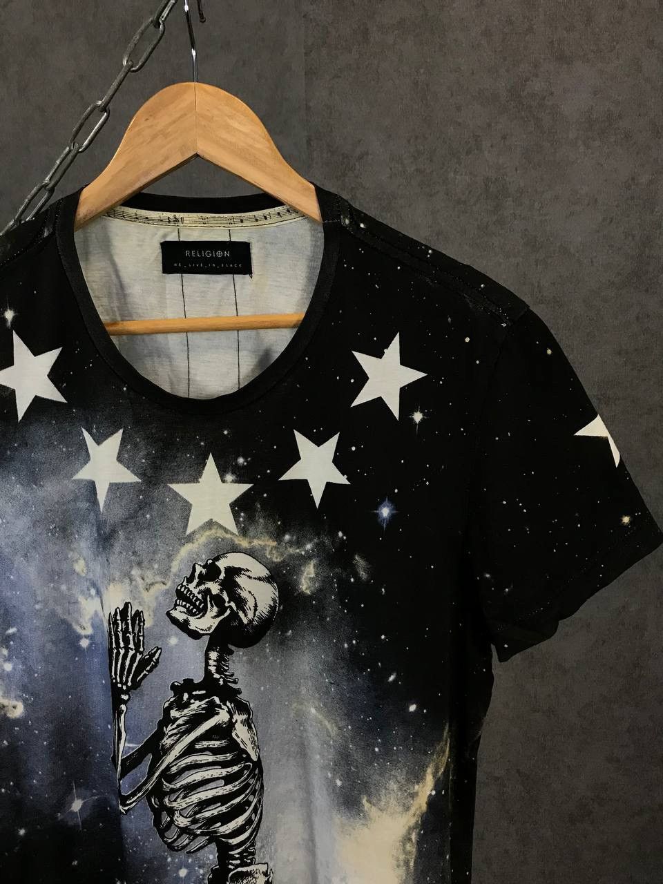 Other Religion skulls overprinted tee Size US S / EU 44-46 / 1 - 4 Thumbnail