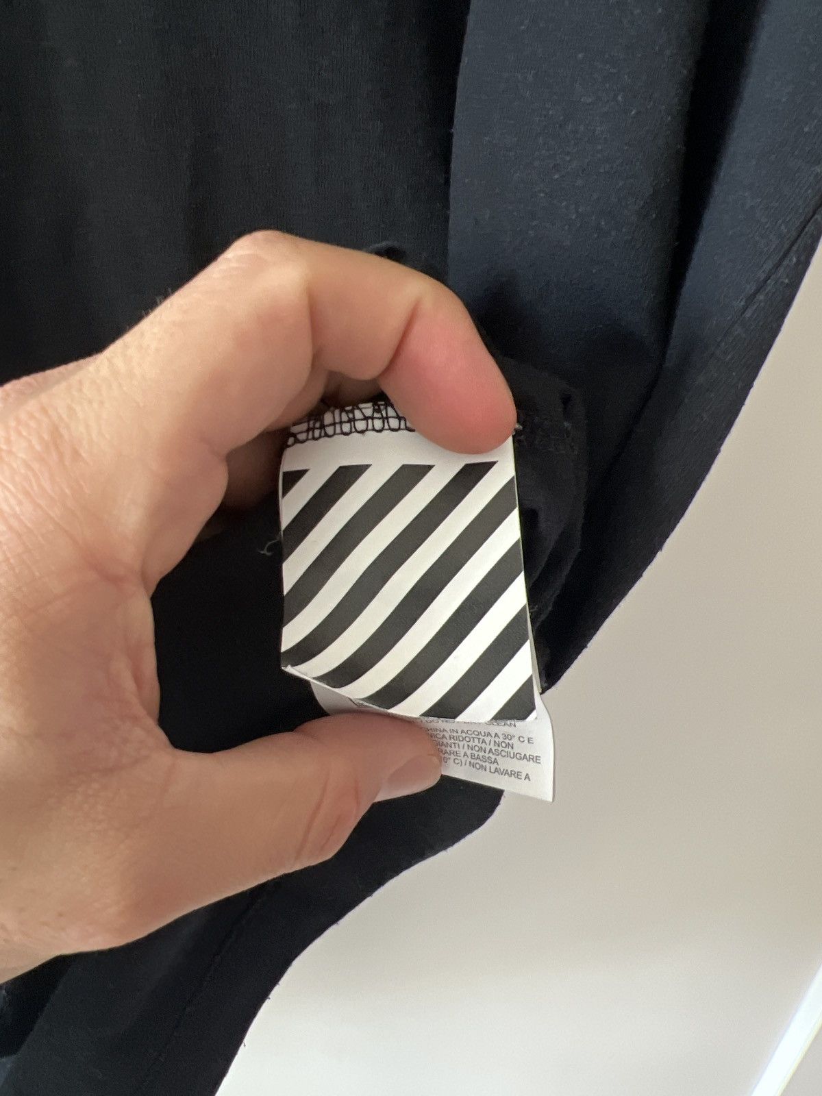 Off-White Black skeleton Tee Size US L / EU 52-54 / 3 - 4 Thumbnail