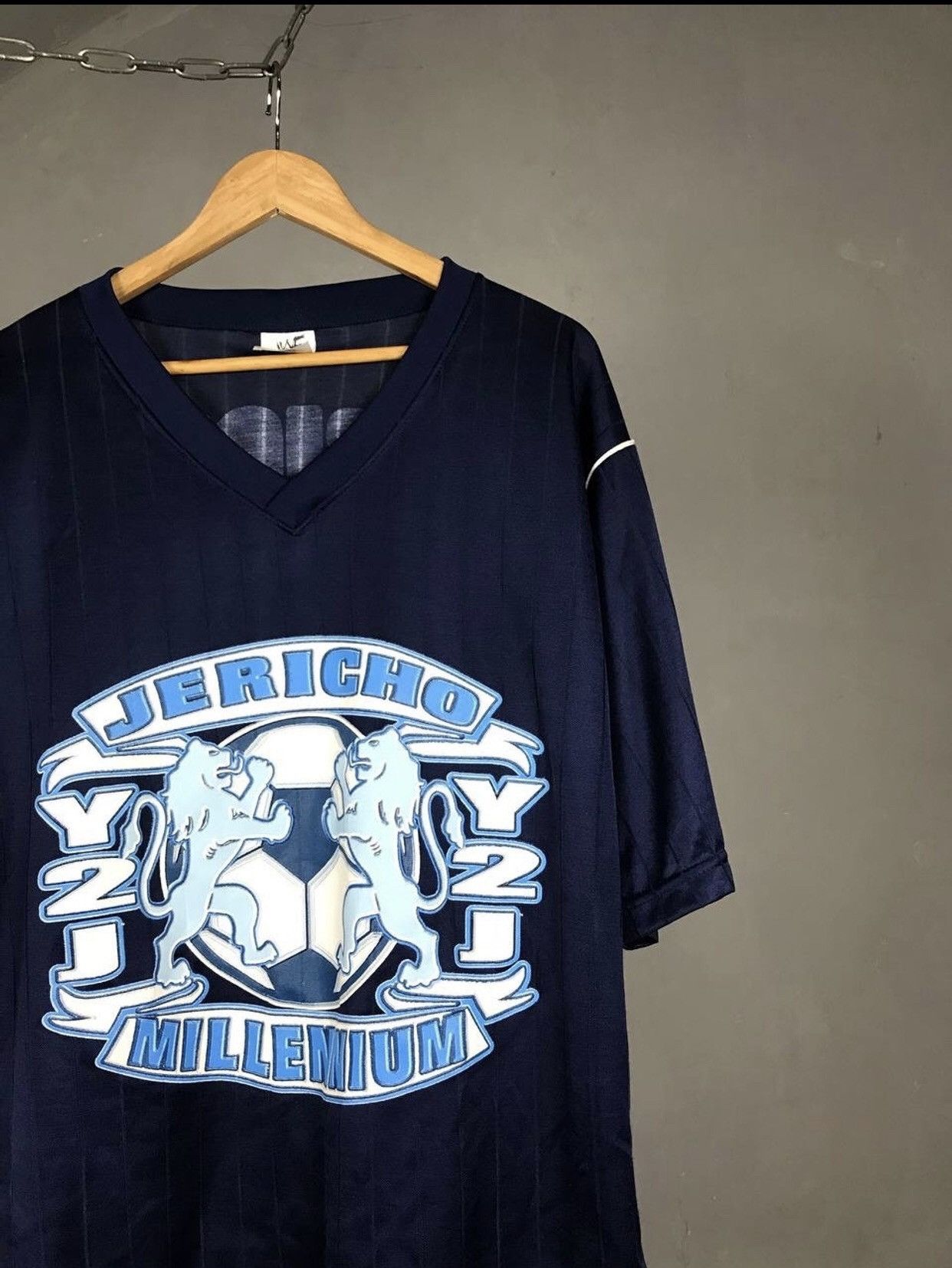 WWE Chris Jericho Y2J WWE WWF made in USA vintage tee Size US M / EU 48-50 / 2 - 4 Thumbnail