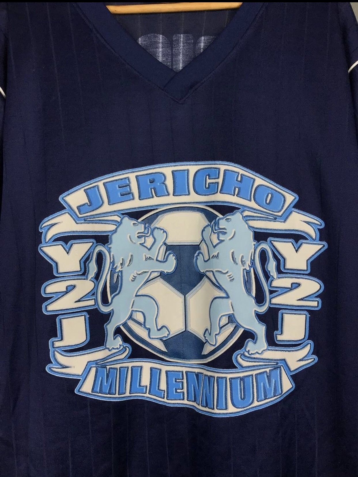 WWE Chris Jericho Y2J WWE WWF made in USA vintage tee Size US M / EU 48-50 / 2 - 5 Thumbnail