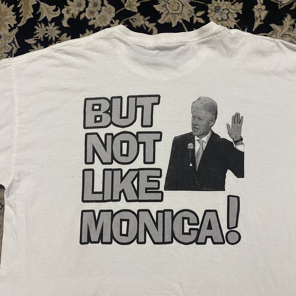 Vintage Hillary Sucks! But Not Like Monica! Size US XL / EU 56 / 4 - 6 Thumbnail
