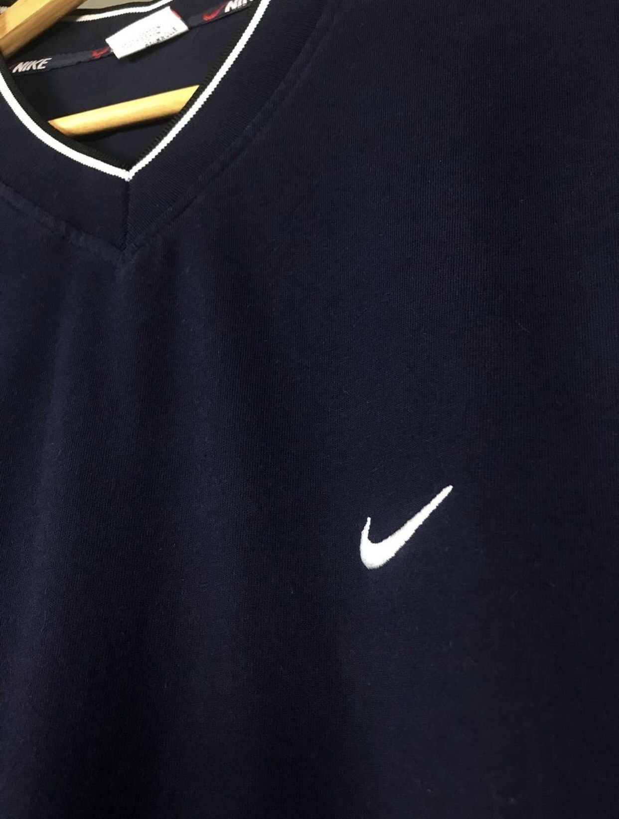Nike × Vintage Nike swoosh streetwear vintage tee Size US XXL / EU 58 / 5 - 3 Thumbnail