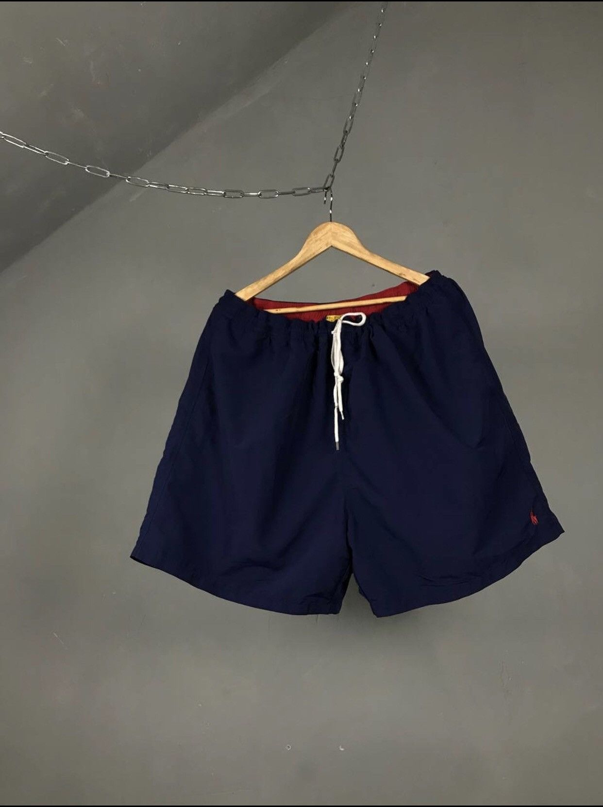 Polo Ralph Lauren Polo Ralph Lauren vintage luxury navy blue shorts Size US 38 / EU 54 - 1 Thumbnail