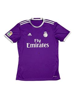 2018–19 Real Madrid C.F. season T-shirt Jersey Kit, spain jersey, purple,  tshirt, violet png