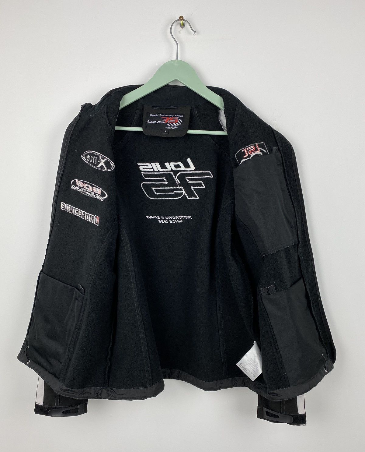 NASCAR Vintage Bridgestone Louis 75 Racing Jacket Ferrari Mercedes Size US M / EU 48-50 / 2 - 10 Thumbnail