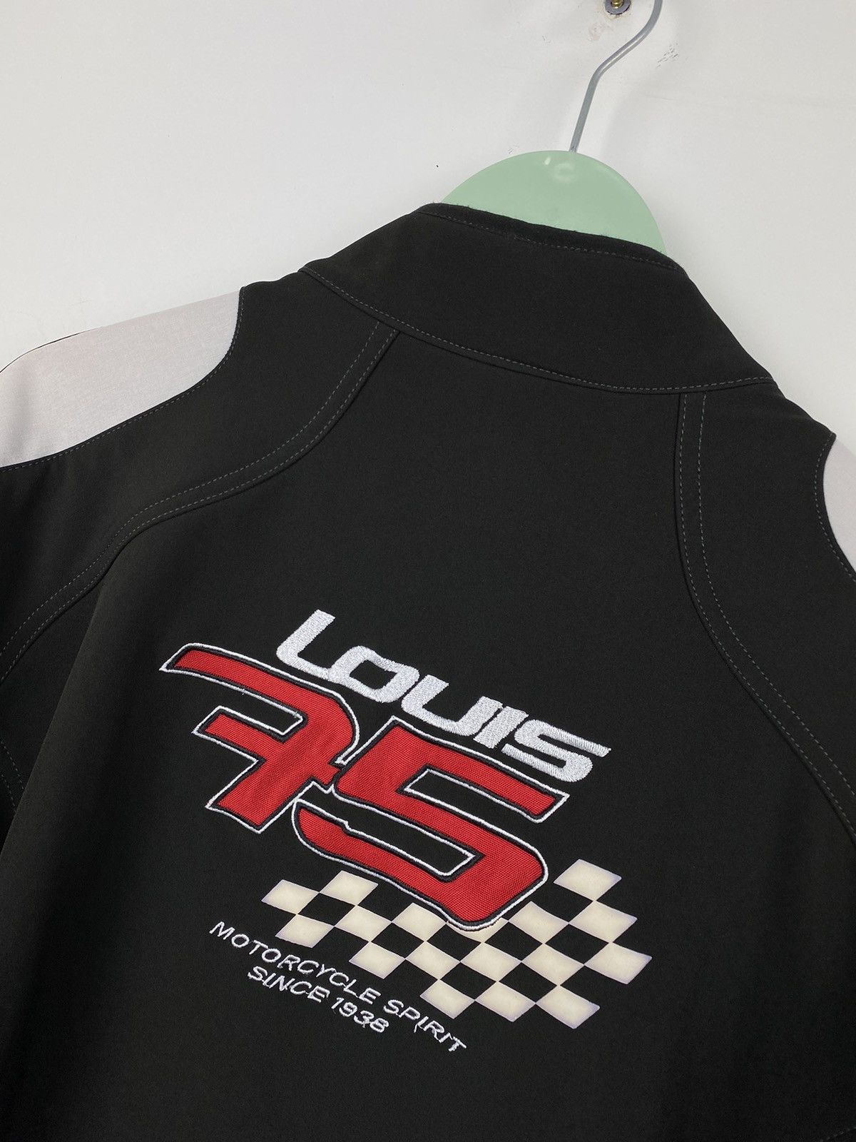 NASCAR Vintage Bridgestone Louis 75 Racing Jacket Ferrari Mercedes Size US M / EU 48-50 / 2 - 7 Thumbnail