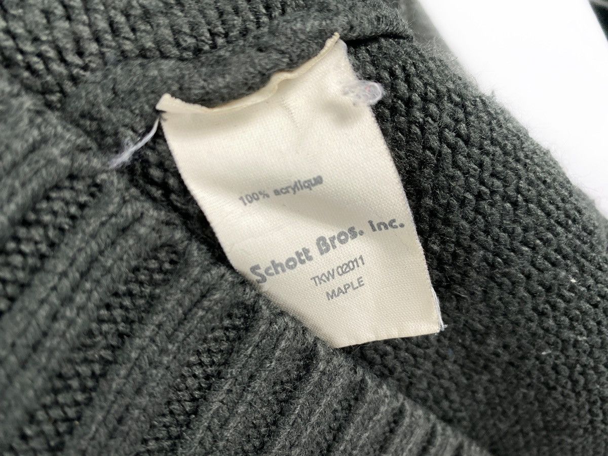 Schott × Vintage vintage SCHOTT NYC Sweater retro sweat 90s 80s streetwear Size US L / EU 52-54 / 3 - 6 Thumbnail