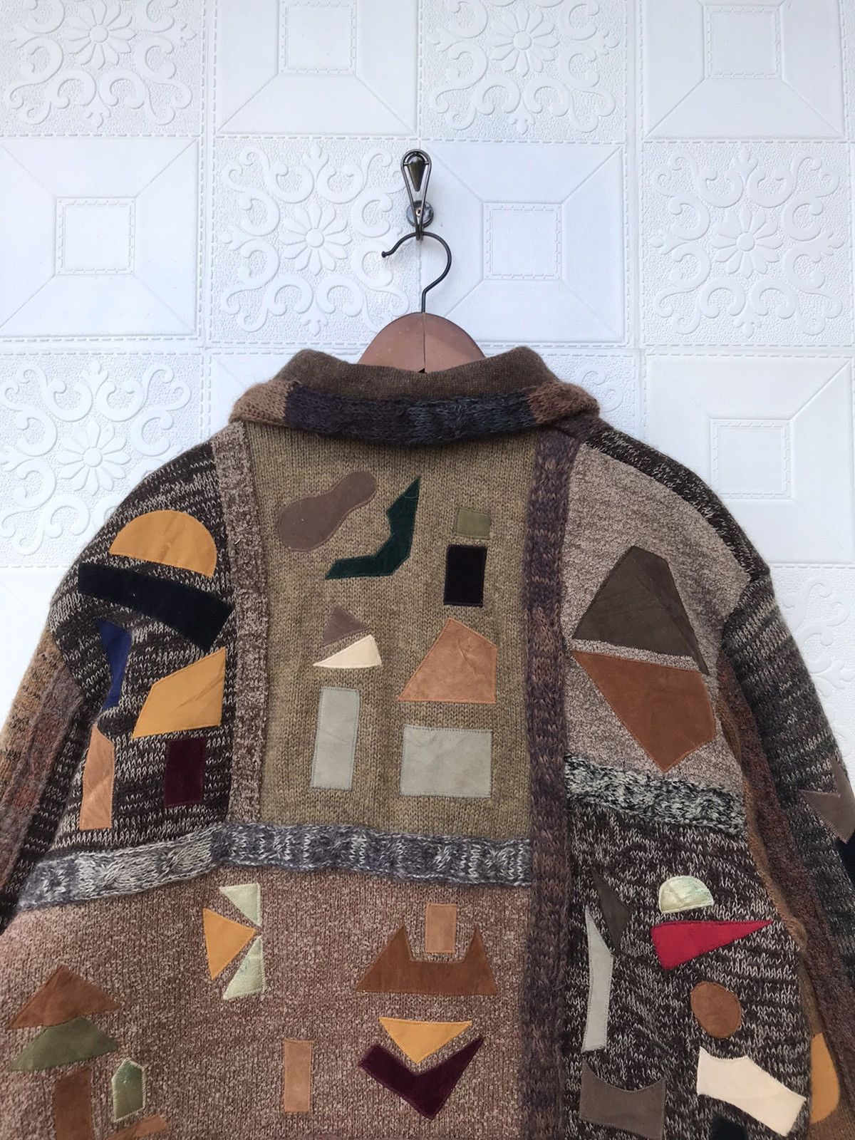 Handmade Vintage Patchwork Jacket Kapital Inspired Folk Art Jacket Size US L / EU 52-54 / 3 - 12 Thumbnail