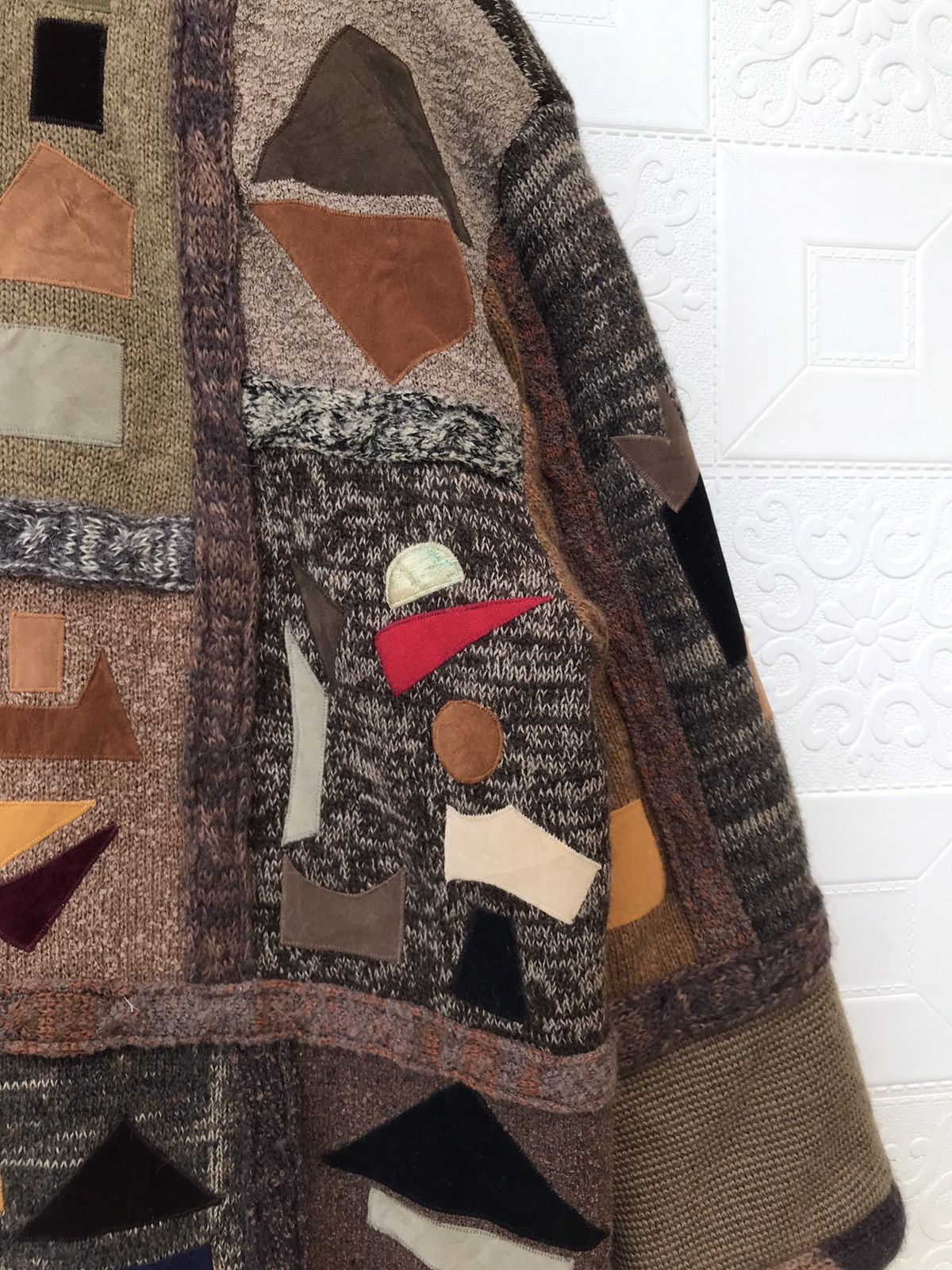 Handmade Vintage Patchwork Jacket Kapital Inspired Folk Art Jacket Size US L / EU 52-54 / 3 - 16 Thumbnail