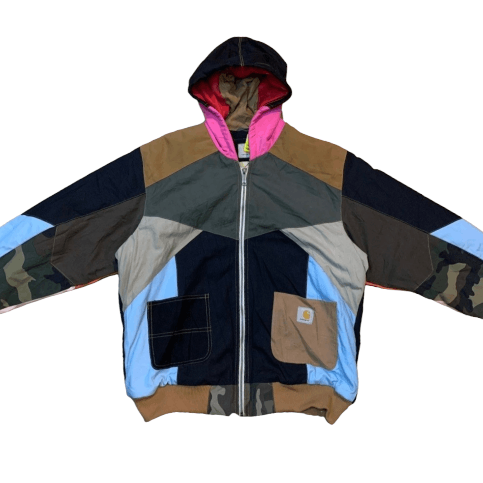Carhartt Rework Carhartt Detroit Jacket Hooded Vintage | Grailed