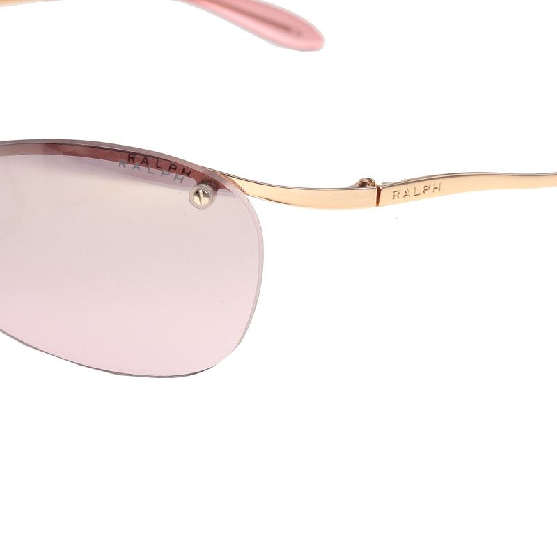 Ralph Lauren × Vintage Ralph Lauren 90's Gold Oval Sunglasses Size ONE SIZE - 3 Thumbnail