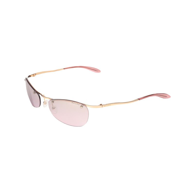 Ralph Lauren × Vintage Ralph Lauren 90's Gold Oval Sunglasses Size ONE SIZE - 2 Thumbnail