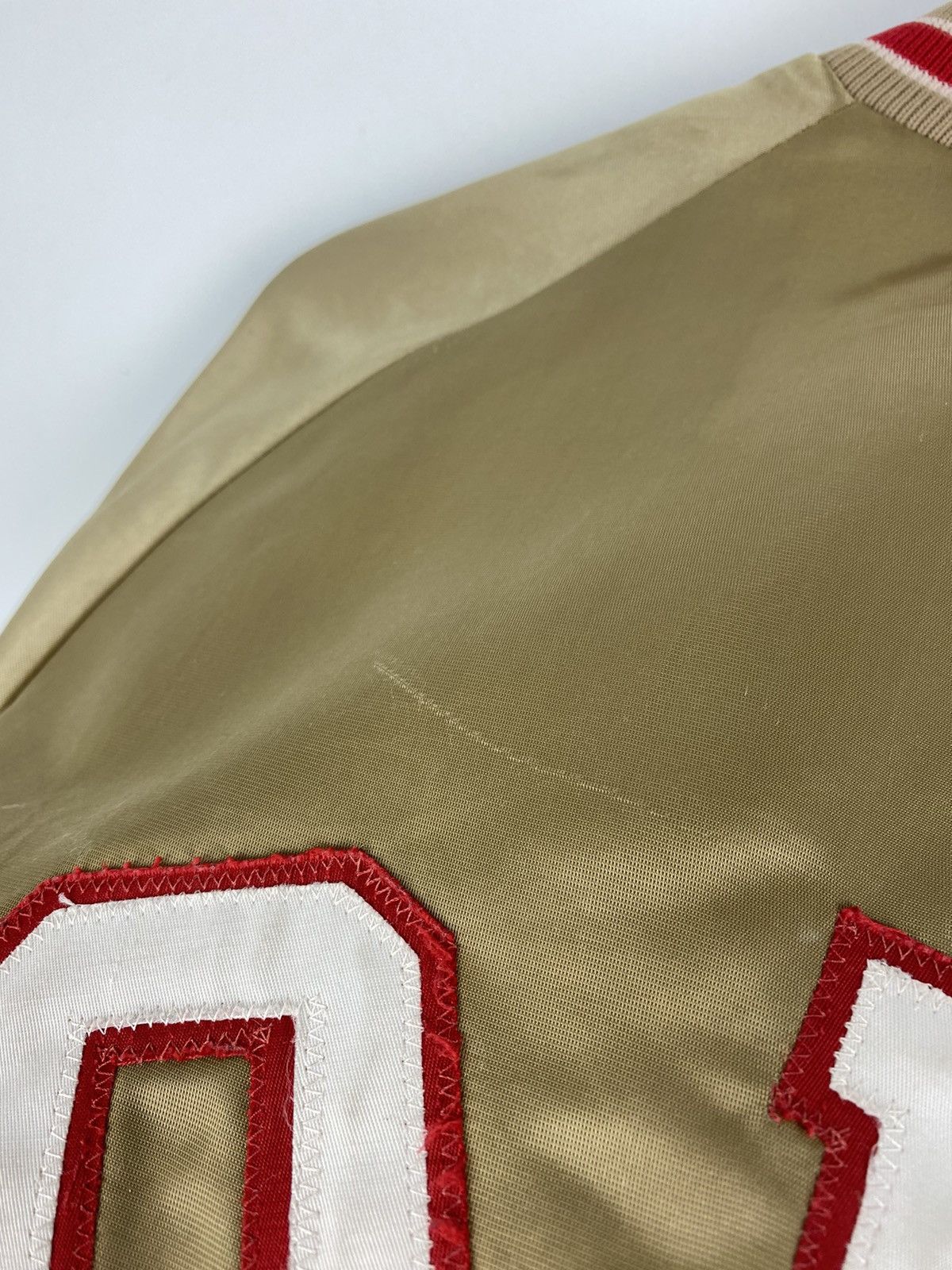 NFL San Francisco 49ERS Forty Niners Satin Jacket Lakers Buffalo Size US M / EU 48-50 / 2 - 20 Thumbnail