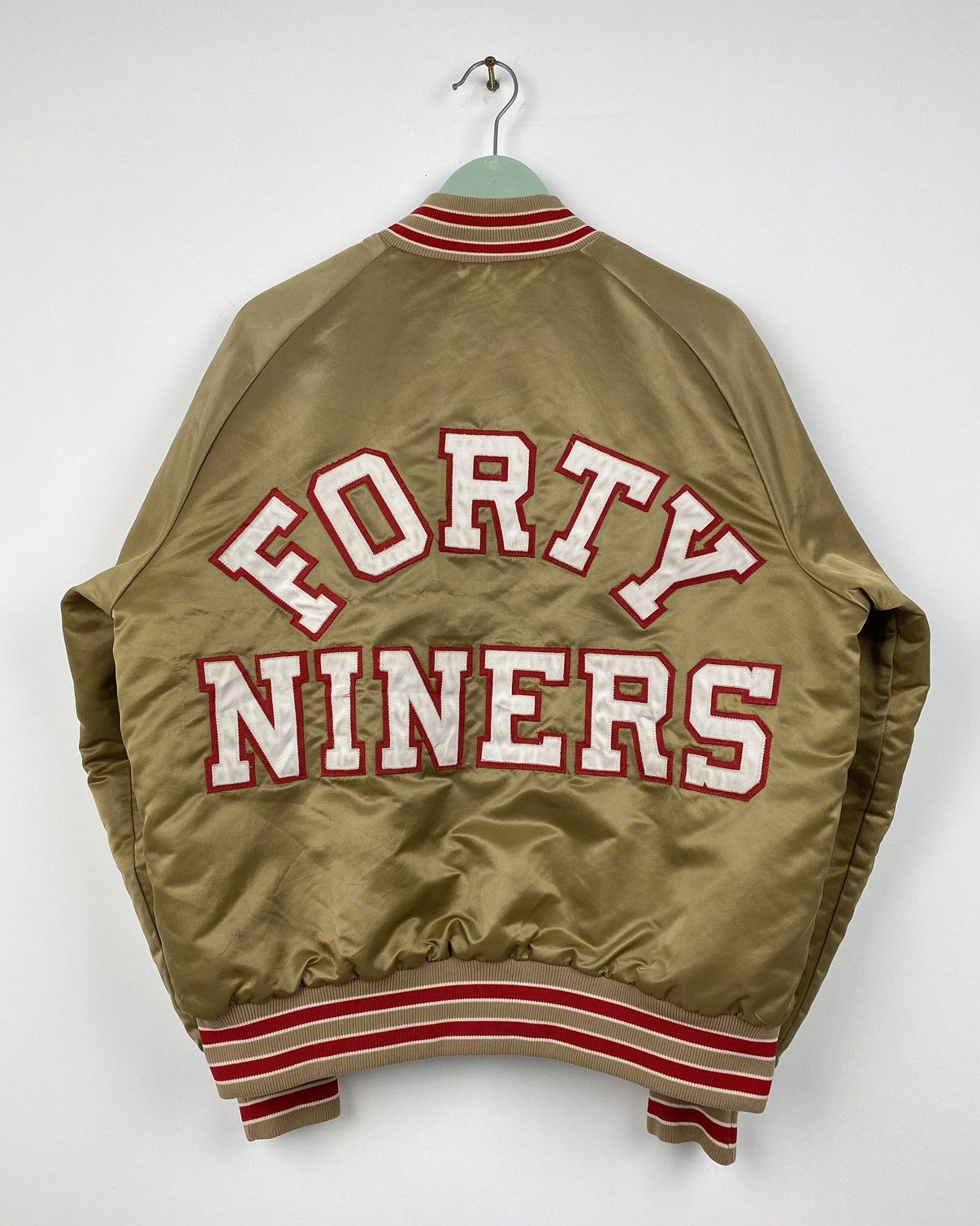San Francisco 49ERS Forty Niners Satin Jacket Lakers Buffalo
