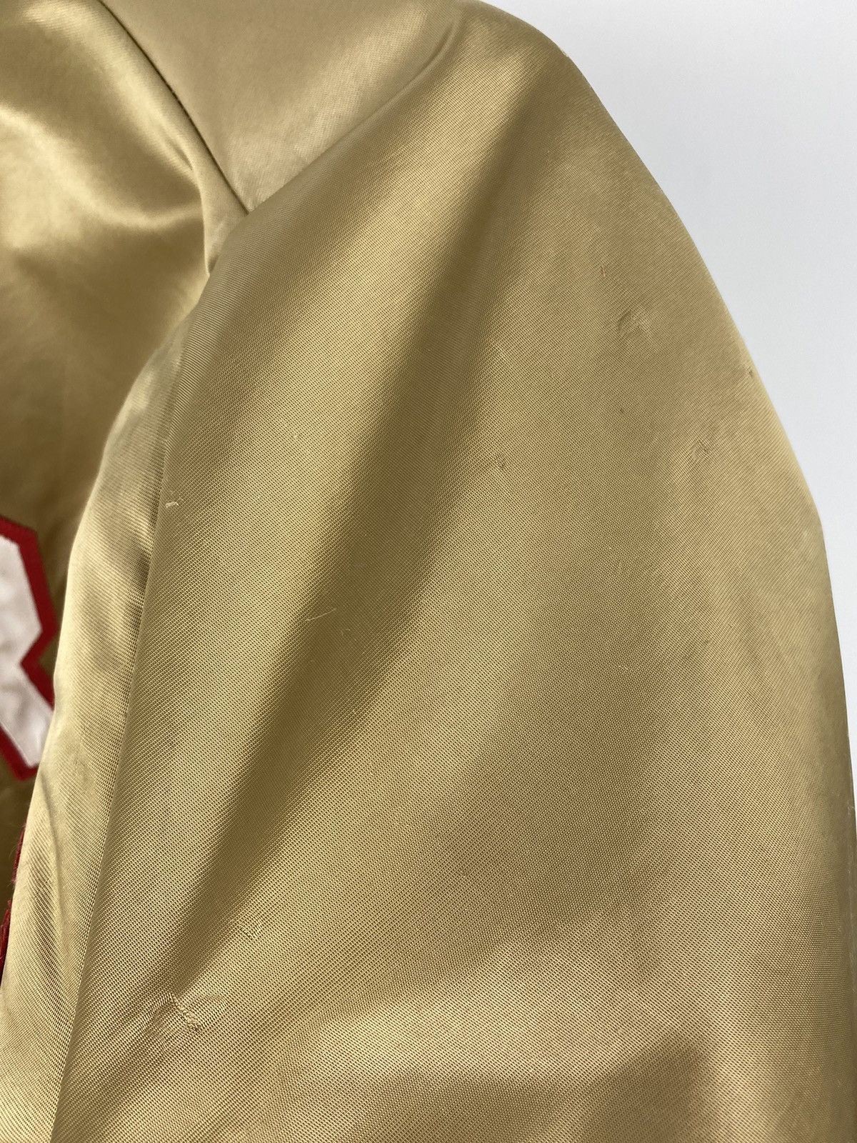 NFL San Francisco 49ERS Forty Niners Satin Jacket Lakers Buffalo Size US M / EU 48-50 / 2 - 21 Thumbnail