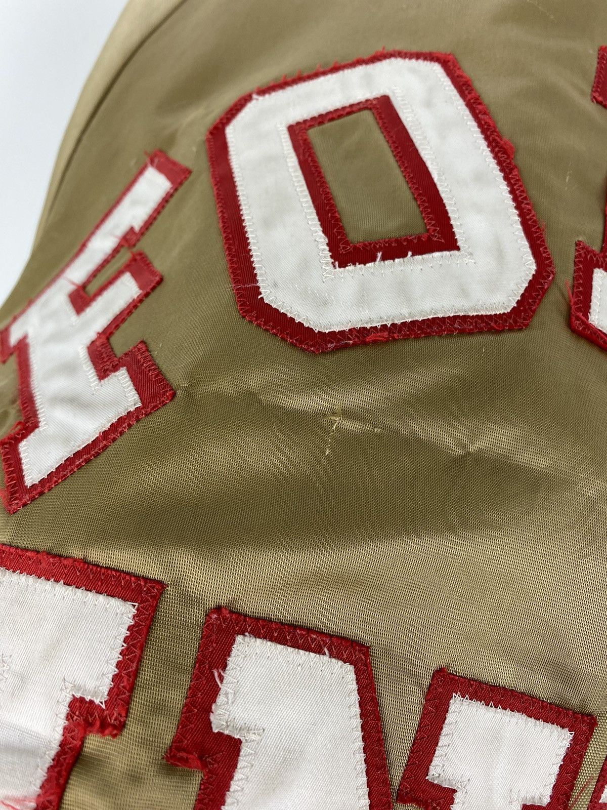 NFL San Francisco 49ERS Forty Niners Satin Jacket Lakers Buffalo Size US M / EU 48-50 / 2 - 18 Thumbnail