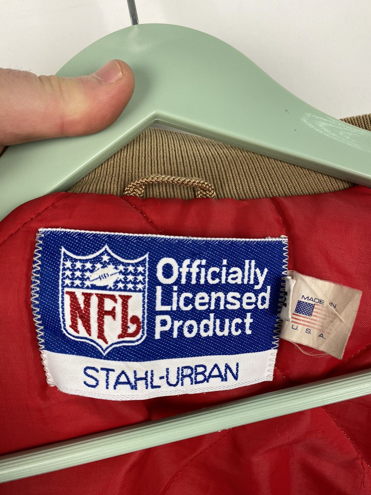 NFL San Francisco 49ERS Forty Niners Satin Jacket Lakers Buffalo Size US M / EU 48-50 / 2 - 25 Thumbnail