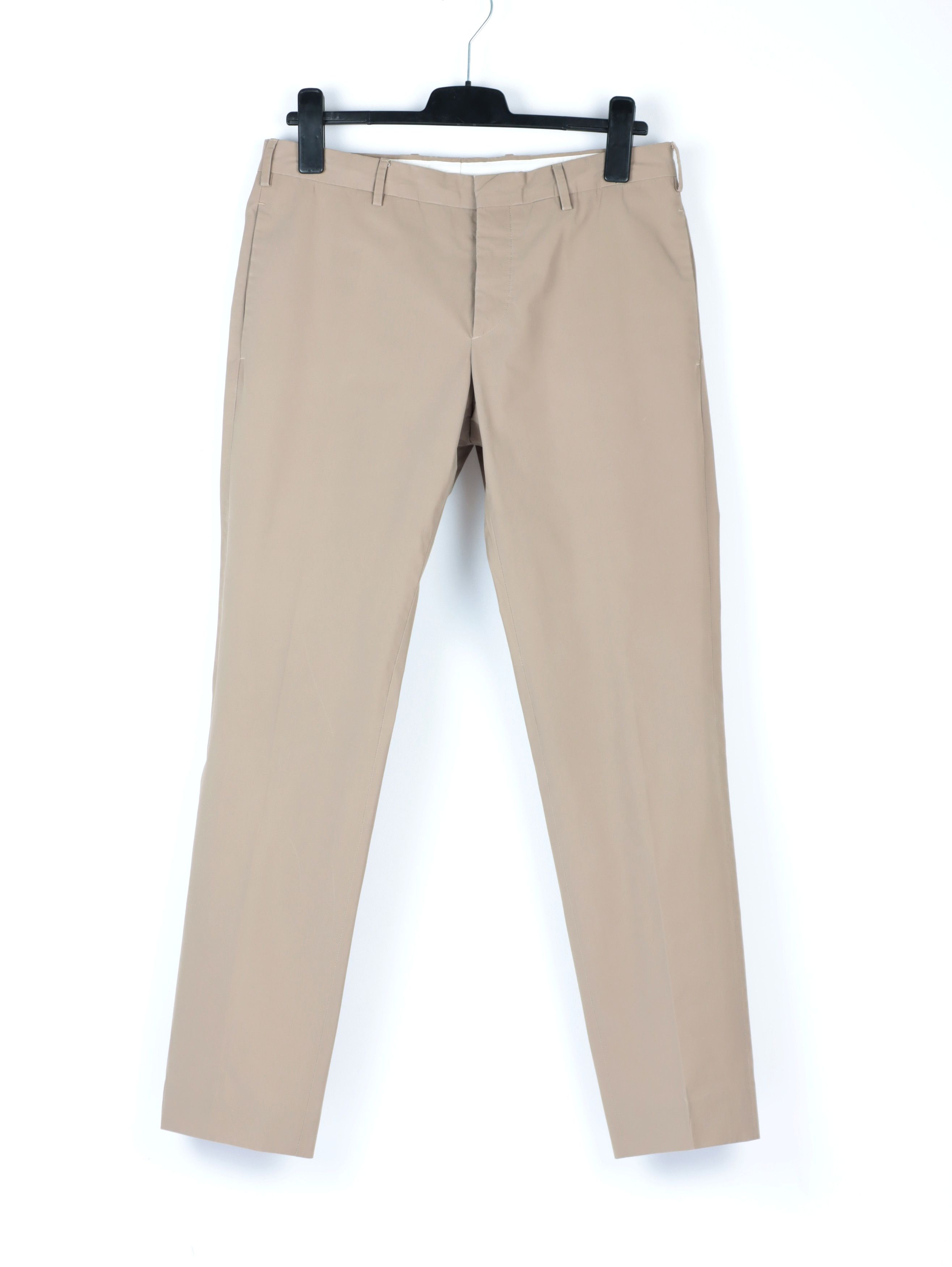 Prada Technical Nylon Beige Pants