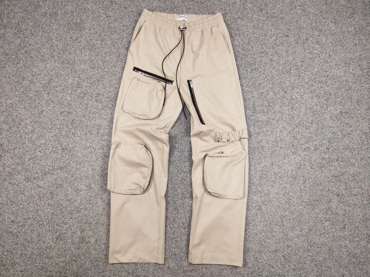 Japanese Brand Vintage 90's Japanese Baggy Multi Pocket Zip Cargo Pants Size US 34 / EU 50 - 15 Thumbnail