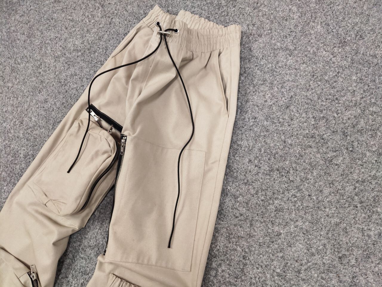 Japanese Brand Vintage 90's Japanese Baggy Multi Pocket Zip Cargo Pants Size US 34 / EU 50 - 4 Thumbnail