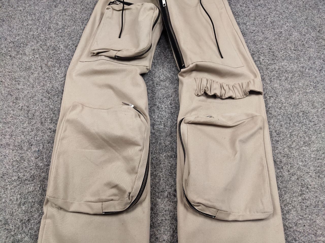 Japanese Brand Vintage 90's Japanese Baggy Multi Pocket Zip Cargo Pants Size US 34 / EU 50 - 8 Thumbnail
