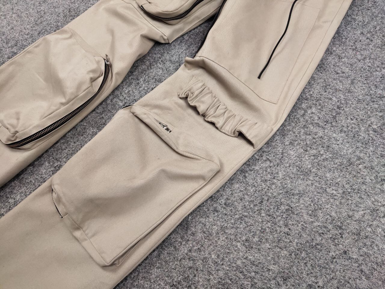 Japanese Brand Vintage 90's Japanese Baggy Multi Pocket Zip Cargo Pants Size US 34 / EU 50 - 5 Thumbnail