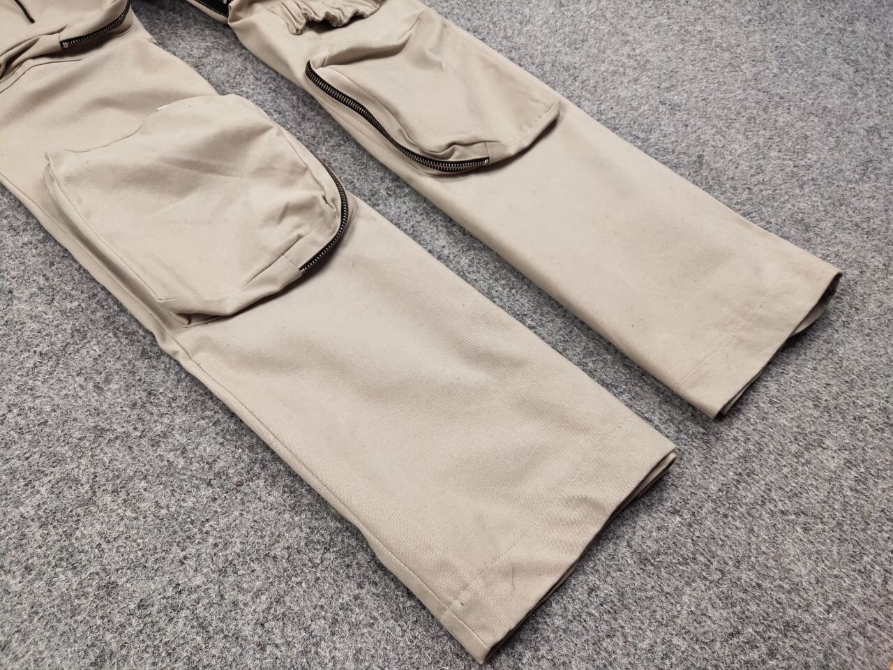 Japanese Brand Vintage 90's Japanese Baggy Multi Pocket Zip Cargo Pants Size US 34 / EU 50 - 9 Thumbnail