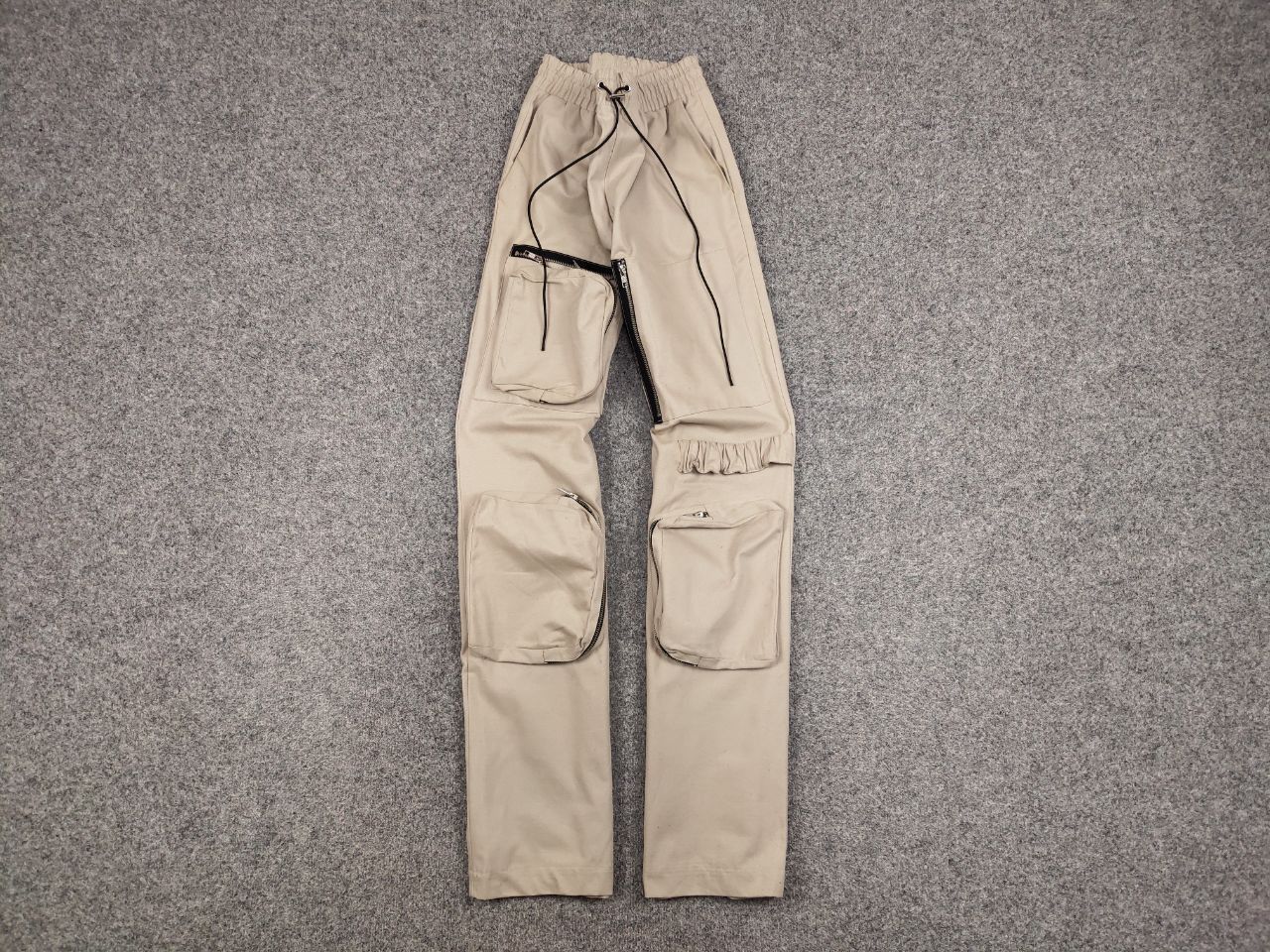 Japanese Brand Vintage 90's Japanese Baggy Multi Pocket Zip Cargo Pants Size US 34 / EU 50 - 1 Thumbnail