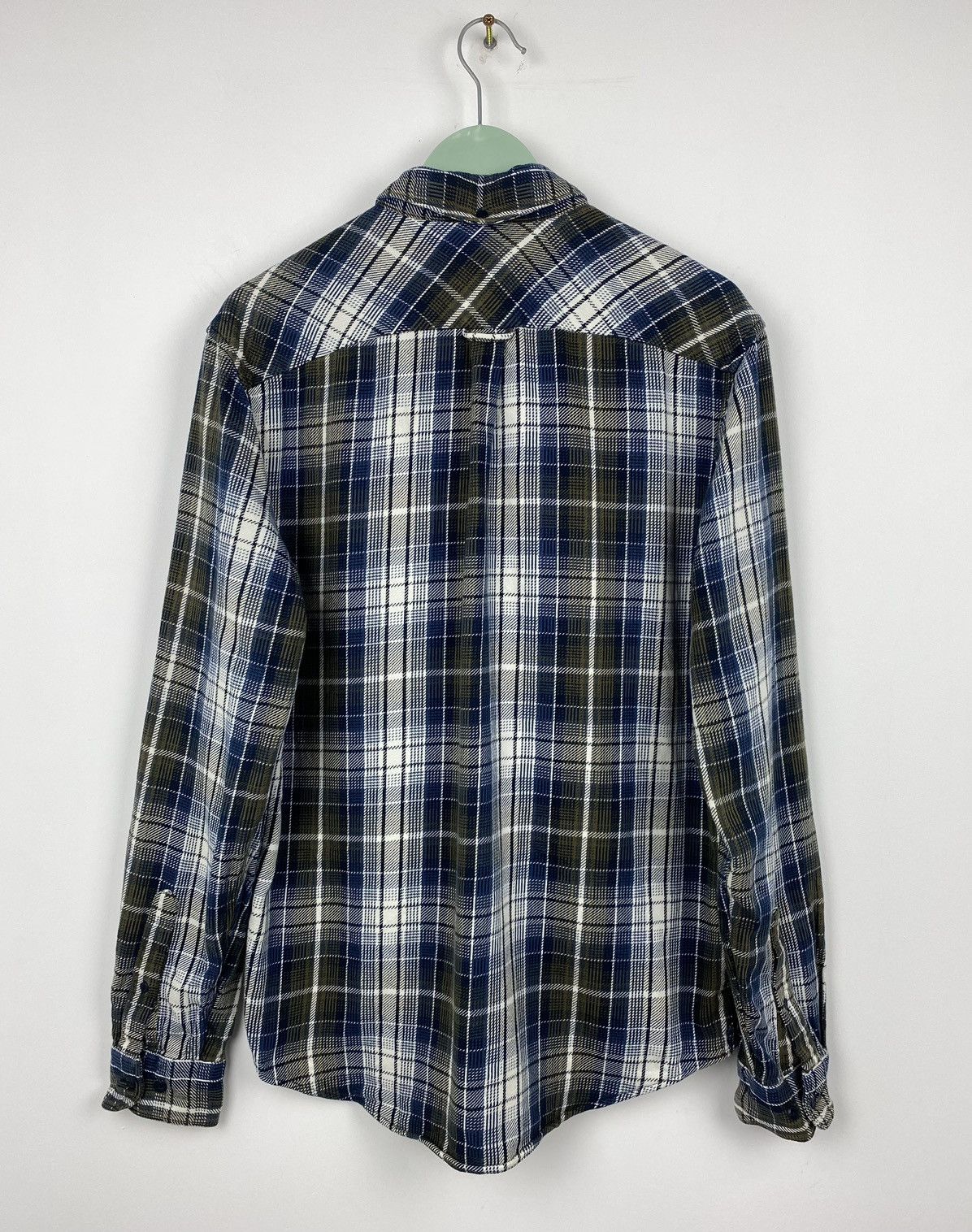 Lacoste Vintage Lacoste Live Flannel Button Shirt Burberry Pendleton Size US M / EU 48-50 / 2 - 7 Thumbnail