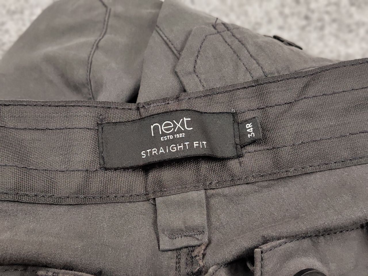 Japanese Brand Vintage 90's Japanese Baggy Multi Pocket Cargo Dark Pants Size US 34 / EU 50 - 19 Thumbnail