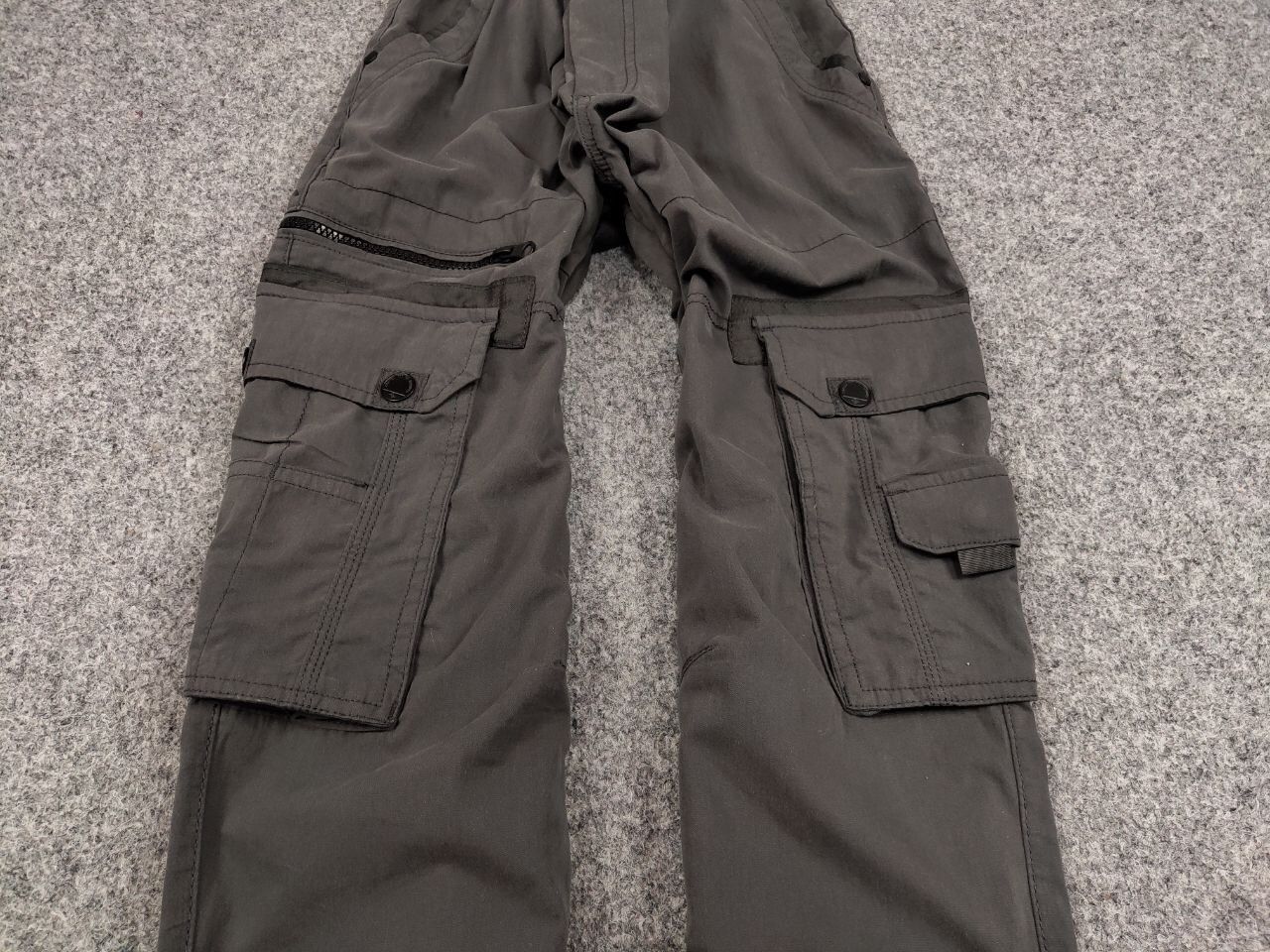 Japanese Brand Vintage 90's Japanese Baggy Multi Pocket Cargo Dark Pants Size US 34 / EU 50 - 8 Thumbnail