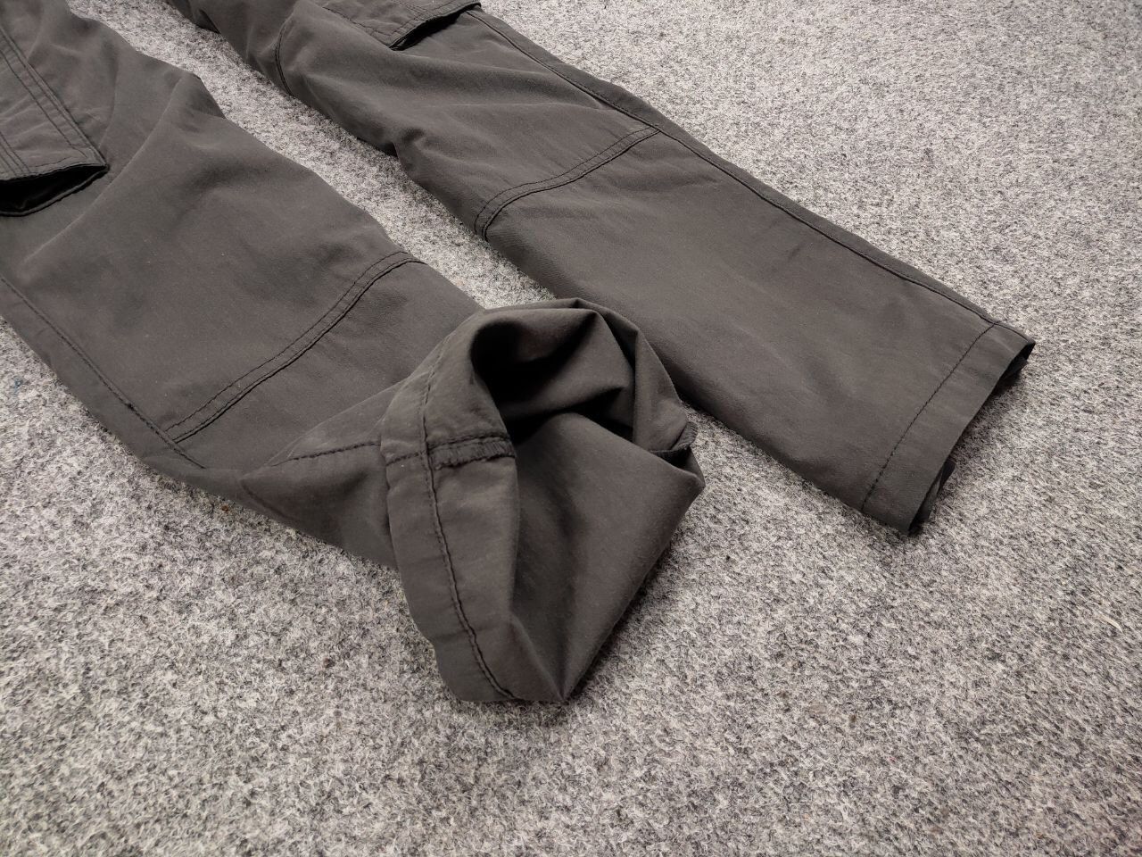 Japanese Brand Vintage 90's Japanese Baggy Multi Pocket Cargo Dark Pants Size US 34 / EU 50 - 10 Thumbnail