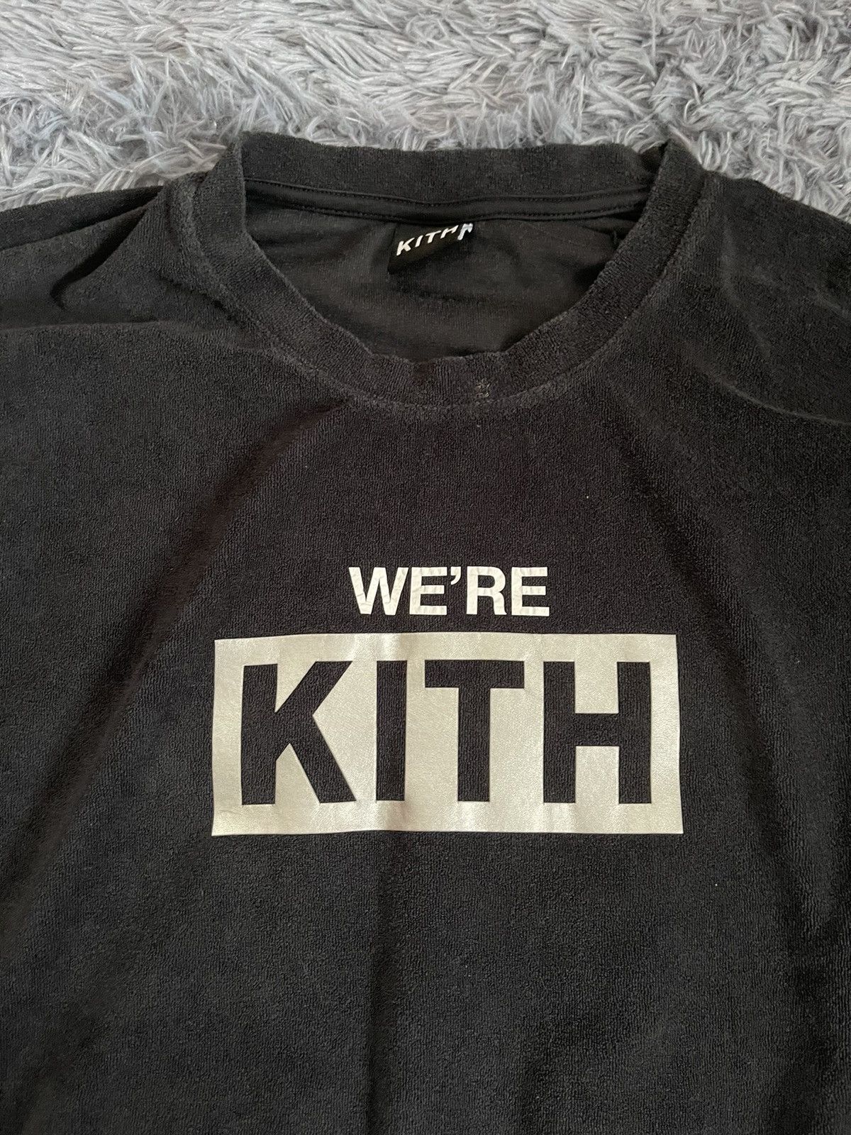 Kith Kith velour box logo sweatshirt Size M / US 6-8 / IT 42-44 - 2 Thumbnail